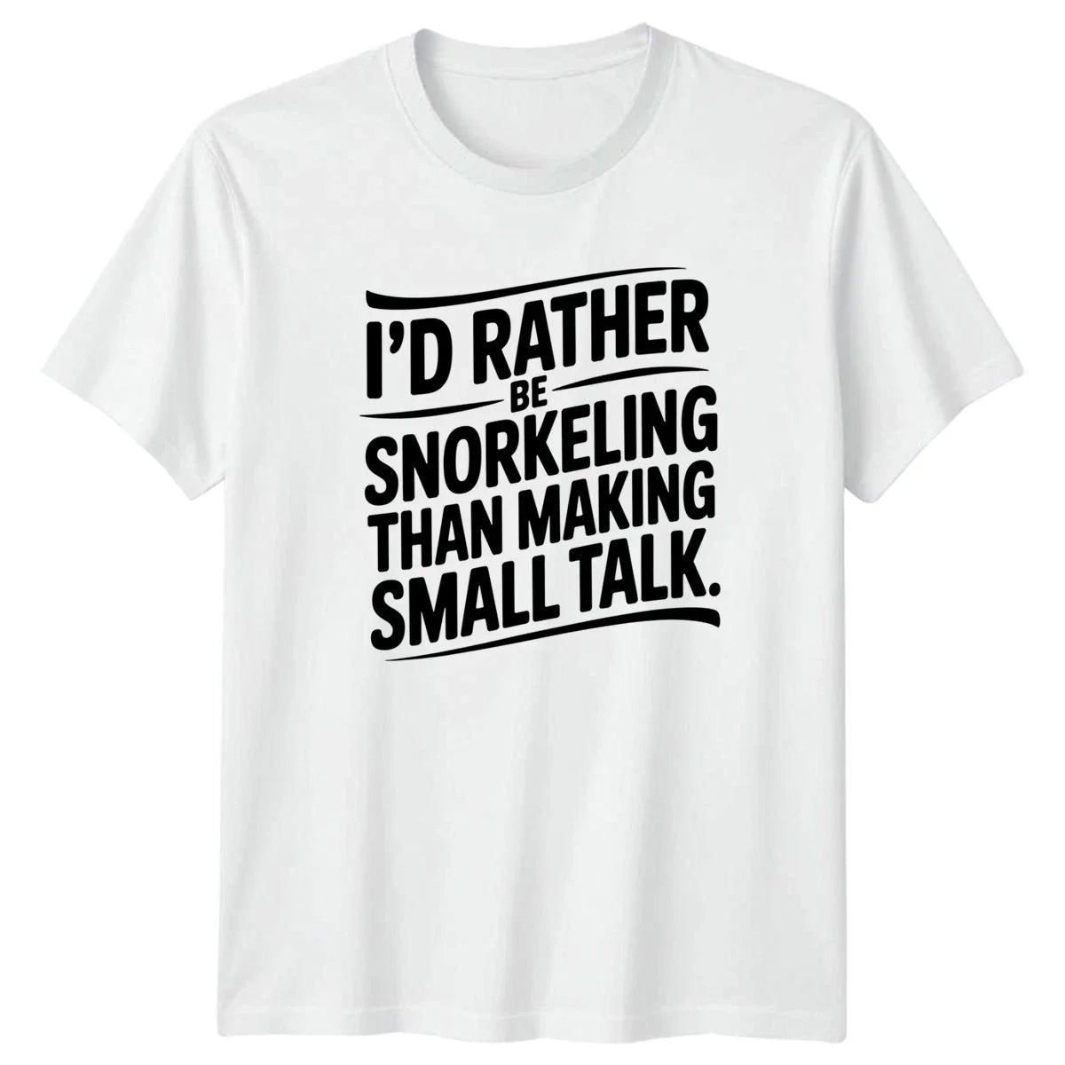Id Rather Be Snorkeling Than T-Shirt Introvert Snorkeling Gift For Him And Her Unisex T-shirt, Sweatshirt, Hoodie, Long Sleeve Tee - T-Shirt, Sweatshirt, Hoodie