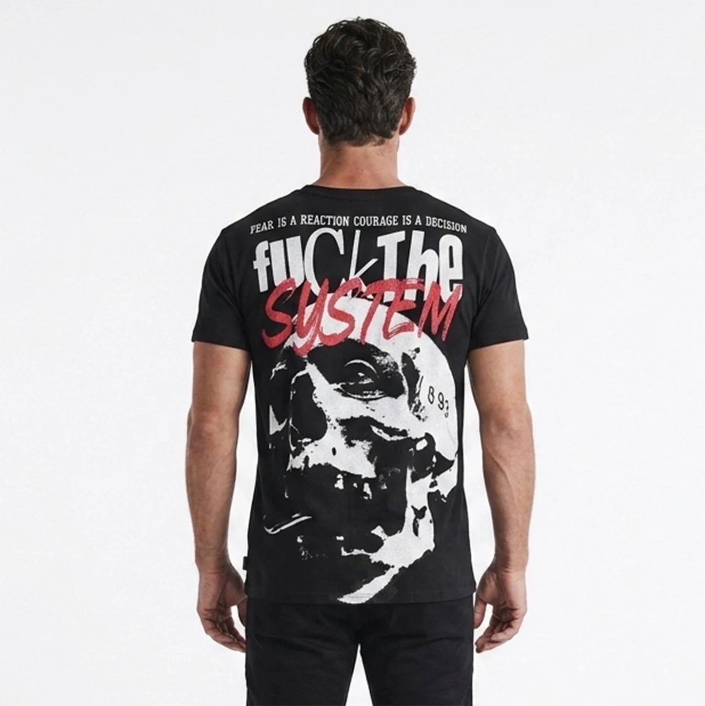 New Yakuza Men's Reaction Regular T-Shirt - Black Unisex T-shirt, Sweatshirt, Hoodie, Long Sleeve Tee - T-Shirt, Sweatshirt, Hoodie