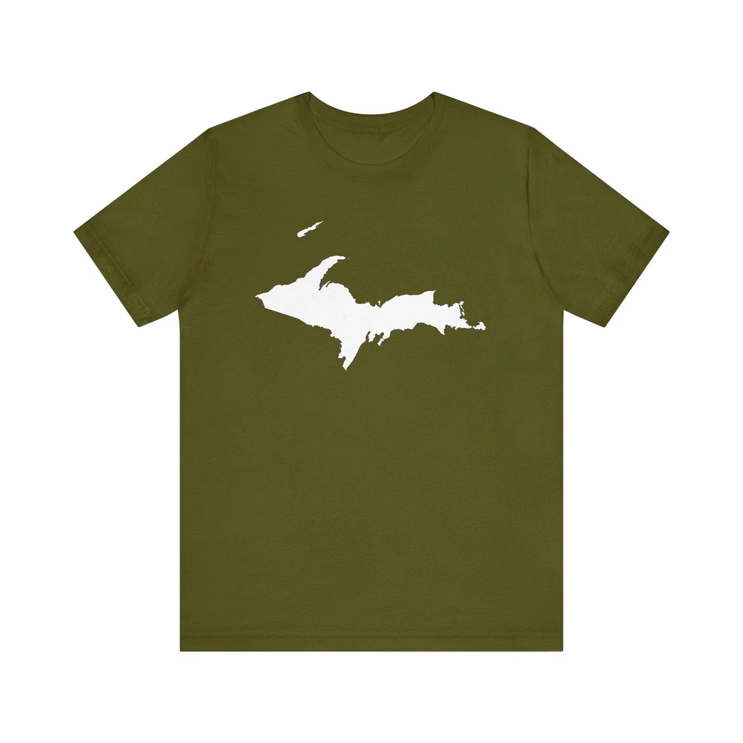 Unisex Jersey Short Sleeve Tee : Upper Peninsula, (White) Unisex T-shirt, Sweatshirt, Hoodie, Long Sleeve Tee - T-Shirt, Sweatshirt, Hoodie