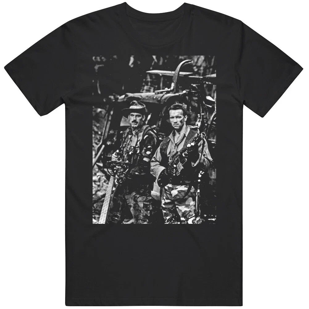 Classic 80s Action Movie Predator Arnold Jesse The Body Movie Fan V3  T Shirt Unisex T-shirt, Sweatshirt, Hoodie, Long Sleeve Tee - T-Shirt, Sweatshirt, Hoodie