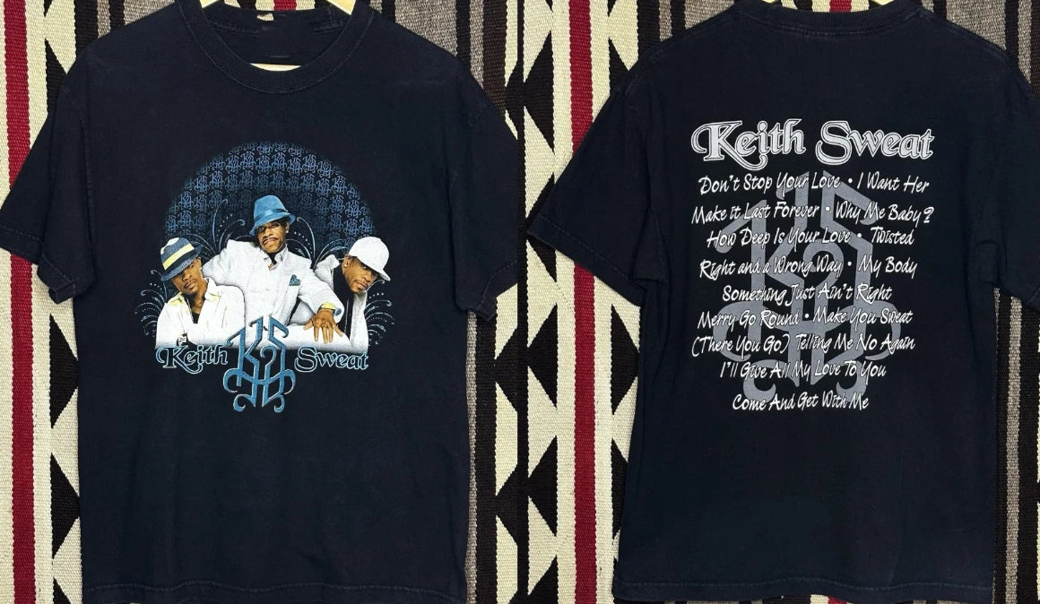 2 Sides 90s Keith Sweat The Sweat Collection Rap T-Shirt S-5XL Unisex T-shirt, Sweatshirt, Hoodie, Long Sleeve Tee - T-Shirt, Sweatshirt, Hoodie