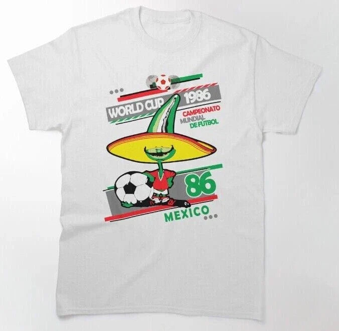 MEXICO 86 WORLD CUP T Shirt For joke Birthday Novelty Funny film Unisex T-shirt, Sweatshirt, Hoodie, Long Sleeve Tee - T-Shirt, Sweatshirt, Hoodie