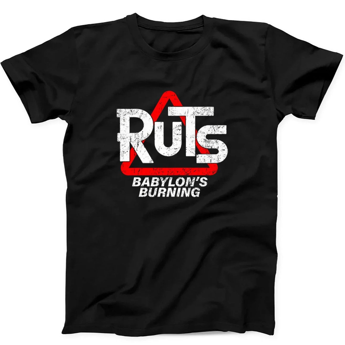 The Ruts Babylon's Burning Punk Rock  T Shirt Sweatshirt Hoodie 600 Unisex T-shirt, Sweatshirt, Hoodie, Long Sleeve Tee - T-Shirt, Sweatshirt, Hoodie
