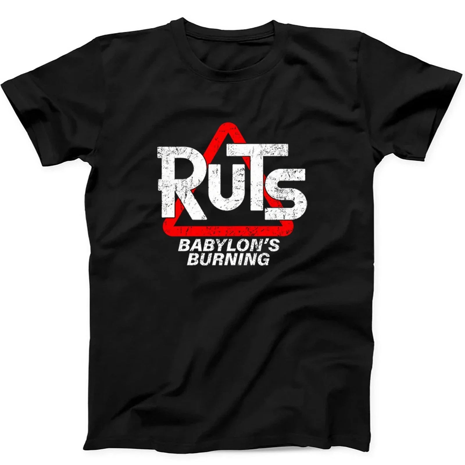 The Ruts Babylon's Burning Punk Rock  T Shirt Sweatshirt Hoodie 600 Unisex T-shirt, Sweatshirt, Hoodie, Long Sleeve Tee - T-Shirt, Sweatshirt, Hoodie