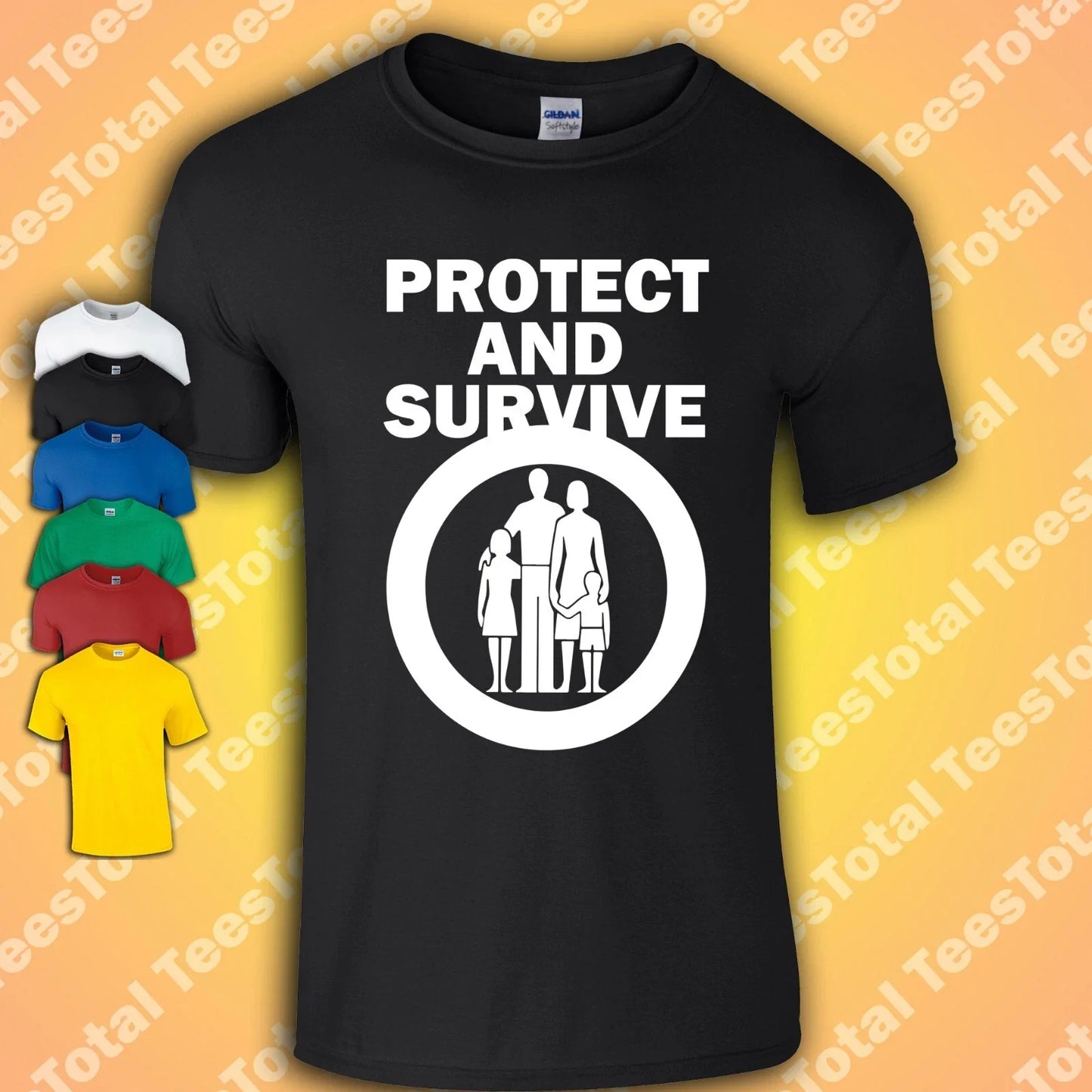 Protect And Survive T-Shirt | Nuclear War | Threads | Retro | Cold War Unisex T-shirt, Sweatshirt, Hoodie, Long Sleeve Tee - T-Shirt, Sweatshirt, Hoodie