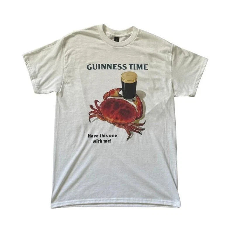 Guinness Crab Vintage Graphic Shirt, Vintage 90s Crab Dunk Tank Funny Size S-4X Unisex T-shirt, Sweatshirt, Hoodie, Long Sleeve Tee - T-Shirt, Sweatshirt, Hoodie