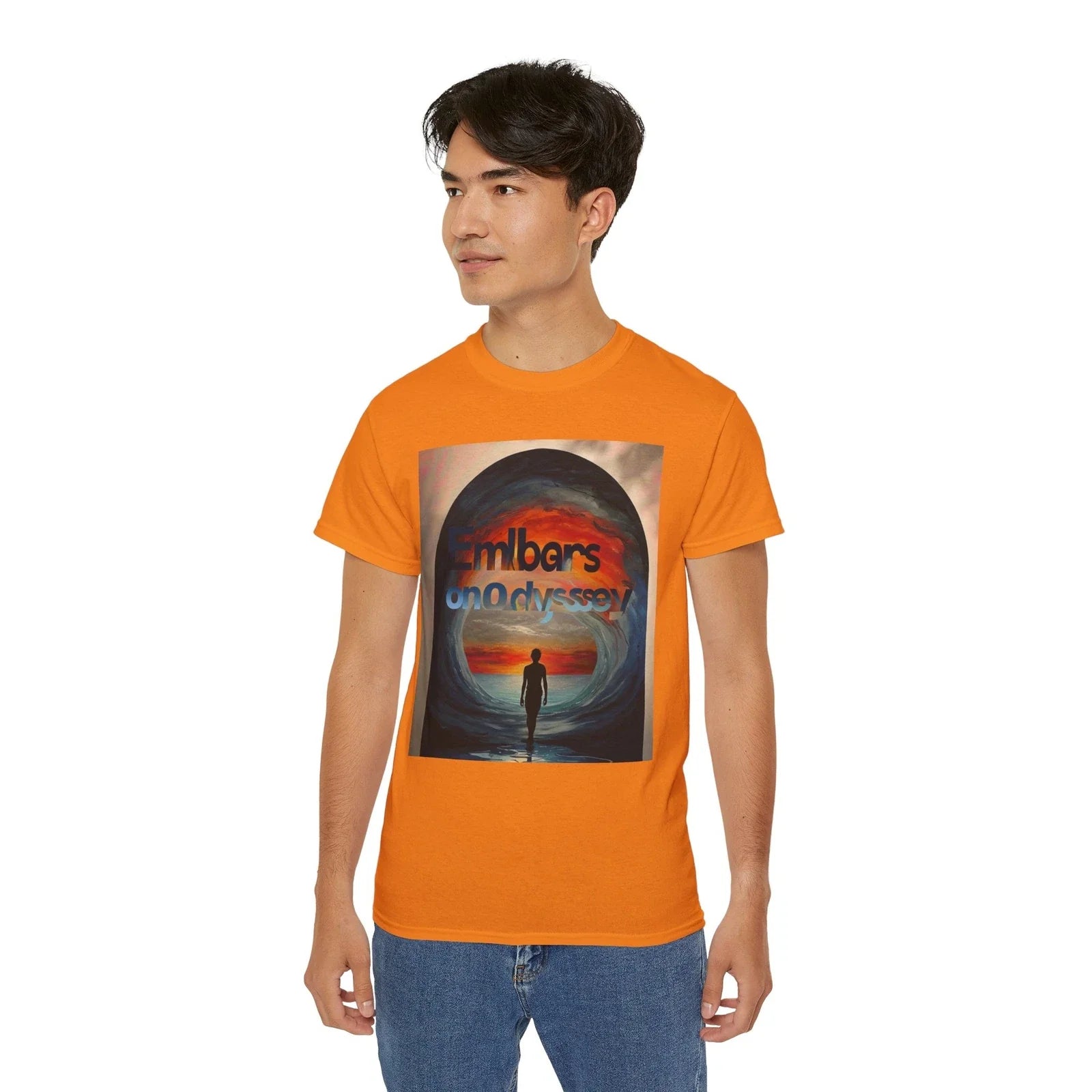 Embers on Odyssey Unisex Tee, Adventure Shirt, Gift for Travelers, Inspirational Unisex T-shirt, Sweatshirt, Hoodie, Long Sleeve Tee - T-Shirt, Sweatshirt, Hoodie
