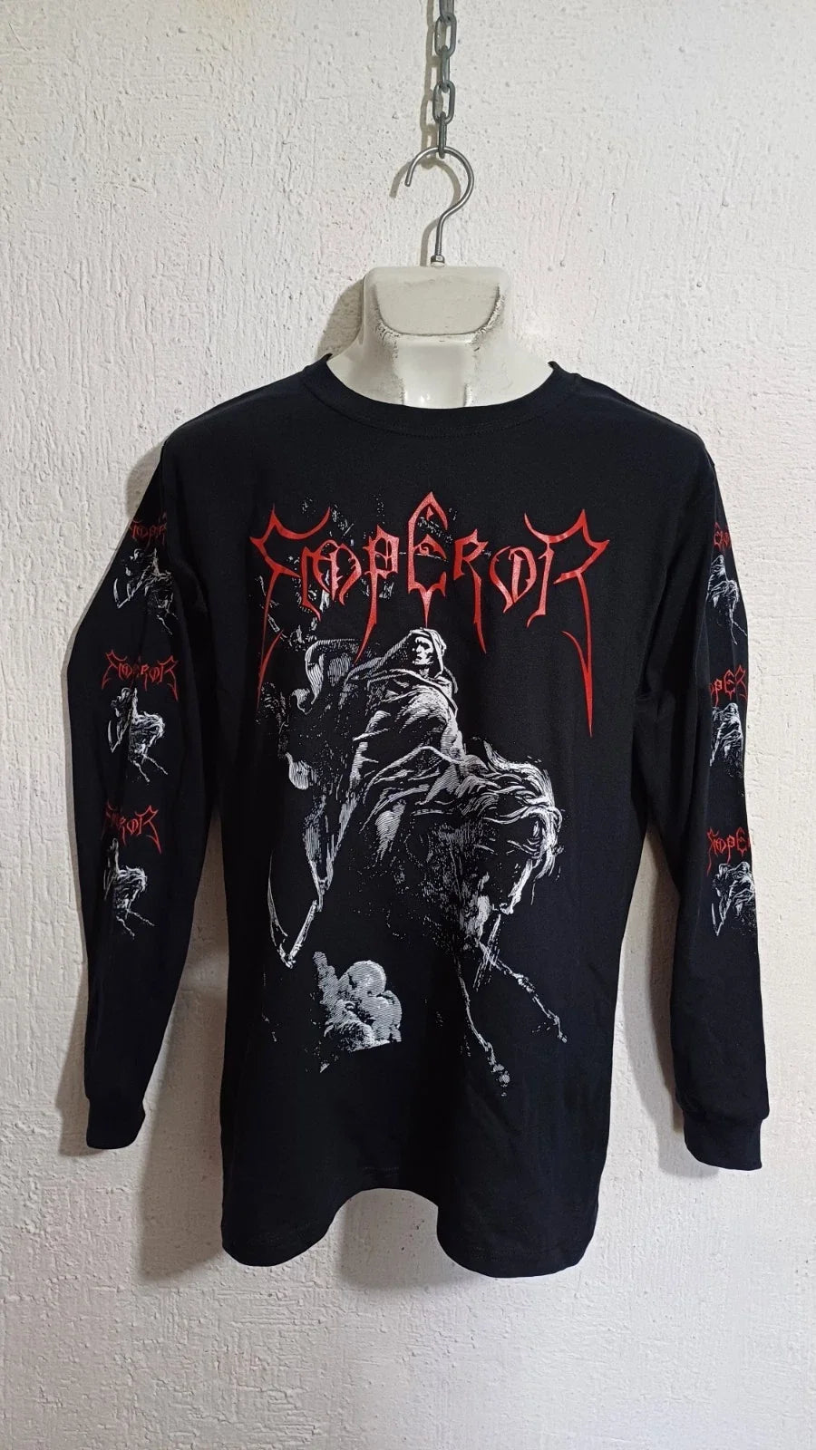 Emperor wrath tyrant long sleeve shirt black metal mayhem watain darkthrone Unisex T-shirt, Sweatshirt, Hoodie, Long Sleeve Tee - T-Shirt, Sweatshirt, Hoodie