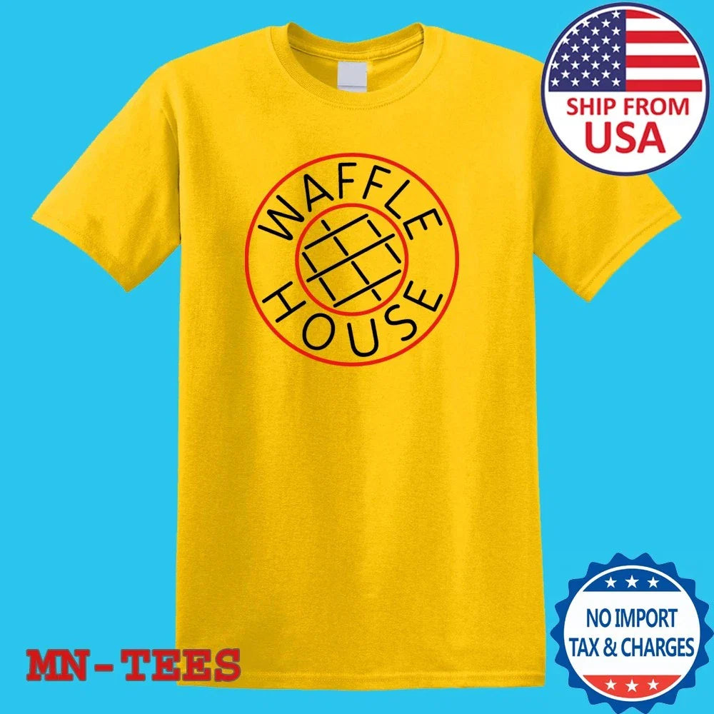 Waffle House Restaurant Yellow Size S-5XL Unisex T-shirt, Sweatshirt, Hoodie, Long Sleeve Tee - T-Shirt, Sweatshirt, Hoodie