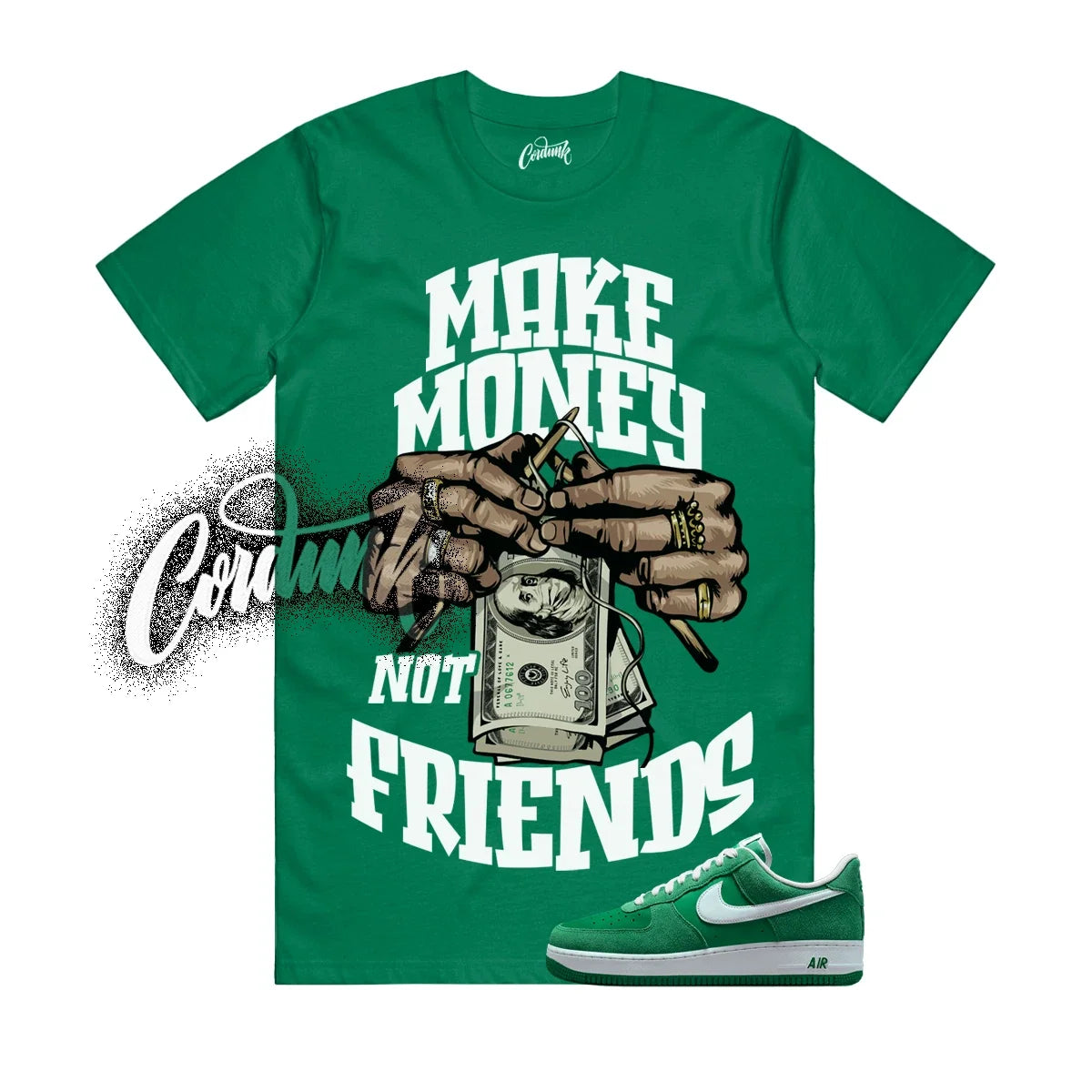 Air Force 1 SK8 Stadium Green White T Shirt Match MM Unisex T-shirt, Sweatshirt, Hoodie, Long Sleeve Tee - T-Shirt, Sweatshirt, Hoodie