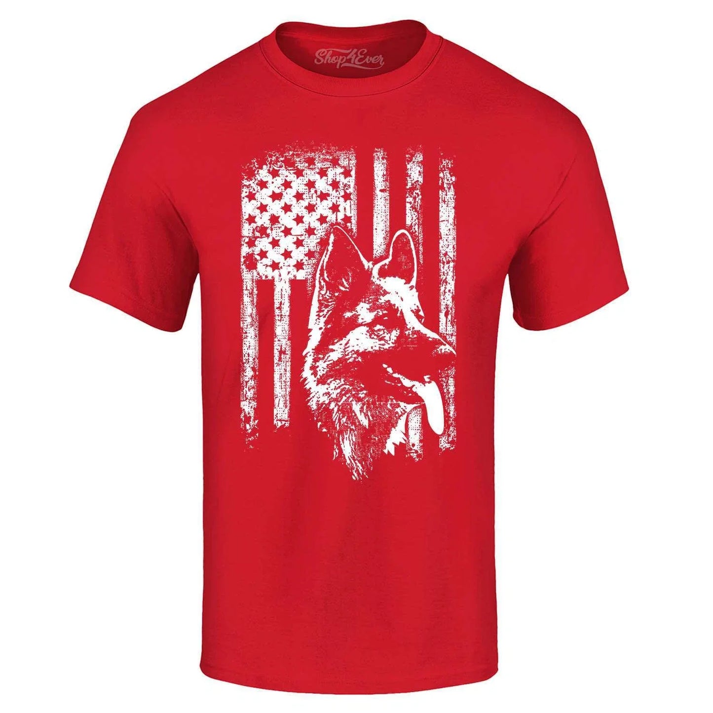 German Shepherd Flag T-shirt Dog Dad Dog Mom Shepard Dad Mom Shirts Unisex T-shirt, Sweatshirt, Hoodie, Long Sleeve Tee - T-Shirt, Sweatshirt, Hoodie