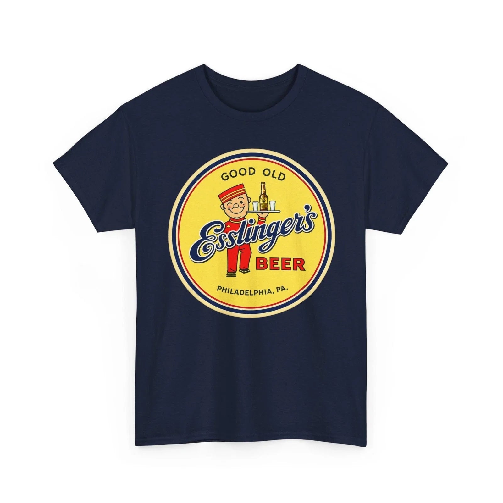 Good Old Esslinger's Beer Philadelphia PA Brewery Retro Breweriana T-Shirt Unisex T-shirt, Sweatshirt, Hoodie, Long Sleeve Tee - T-Shirt, Sweatshirt, Hoodie