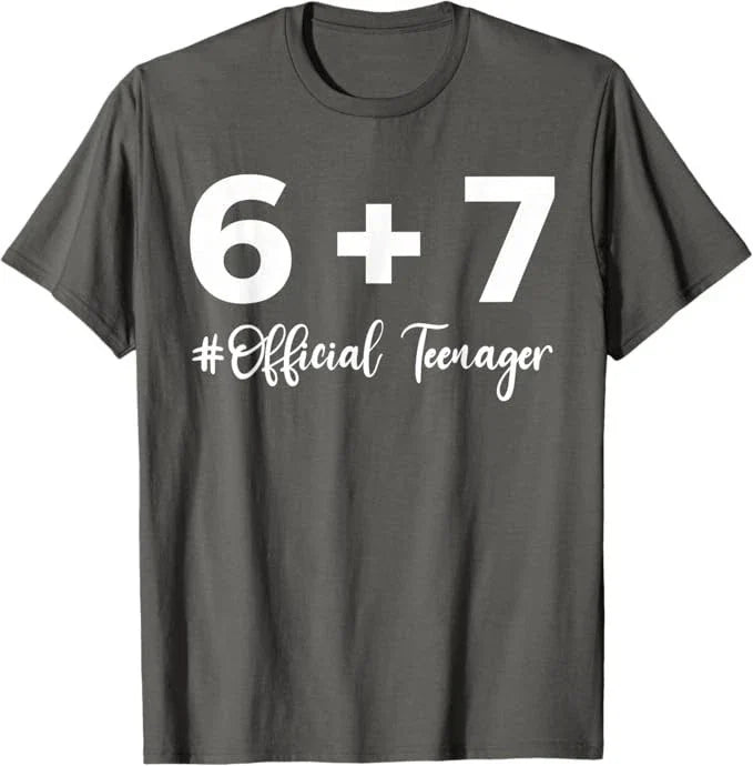 Funny 13th Birthday Official Teenager 13 Year Old Boys Kids T-Shirt Unisex T-shirt, Sweatshirt, Hoodie, Long Sleeve Tee - T-Shirt, Sweatshirt, Hoodie