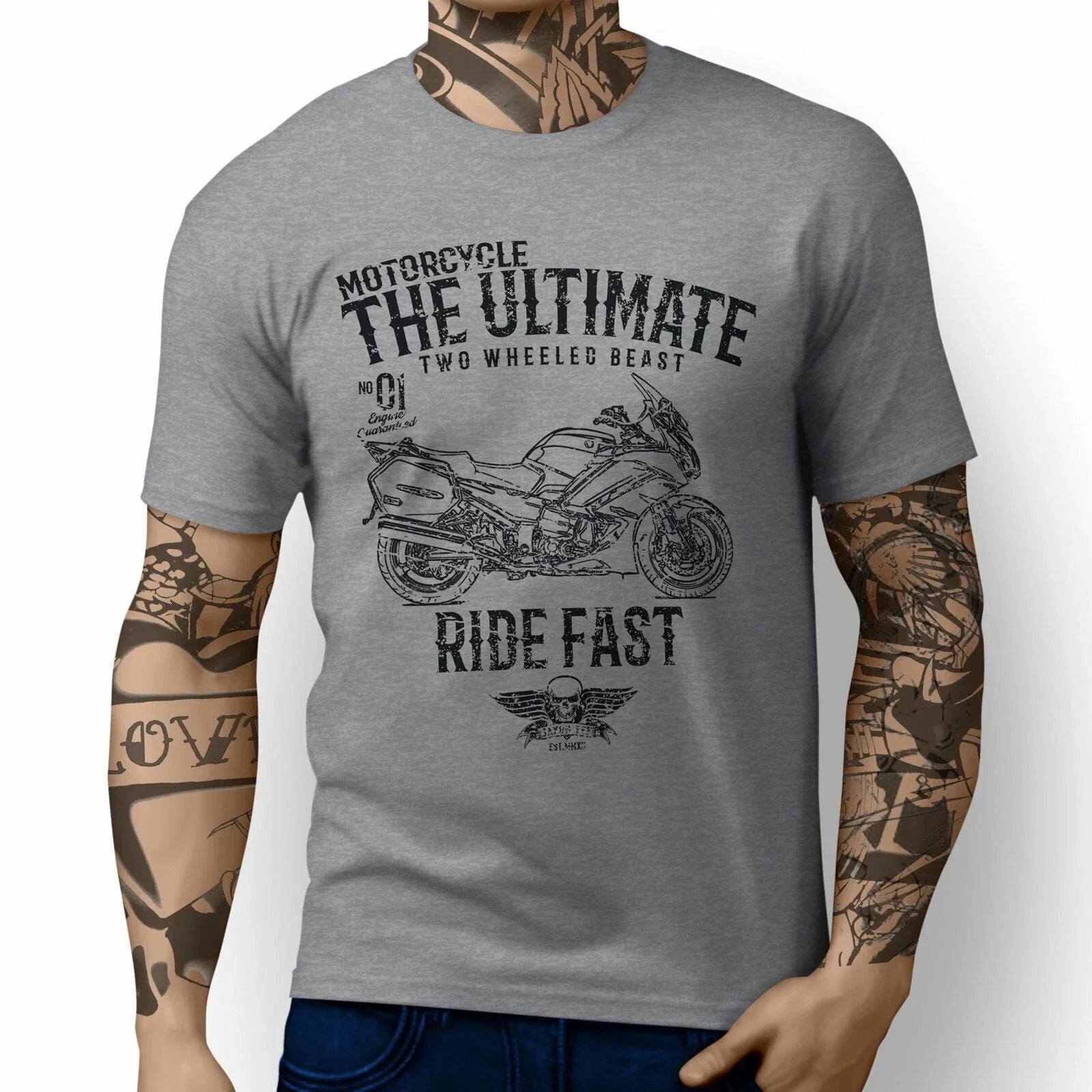 JL Ultimate Illustration For A Yamaha FJR1300 v2 Motorbike Fan T-shirt Unisex T-shirt, Sweatshirt, Hoodie, Long Sleeve Tee - T-Shirt, Sweatshirt, Hoodie