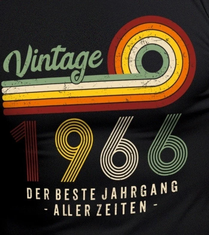 60th Birthday Men's T-Shirt Vintage 1966 Funny Quotes Shirts Men's Gift Unisex T-shirt, Sweatshirt, Hoodie, Long Sleeve Tee - T-Shirt, Sweatshirt, Hoodie