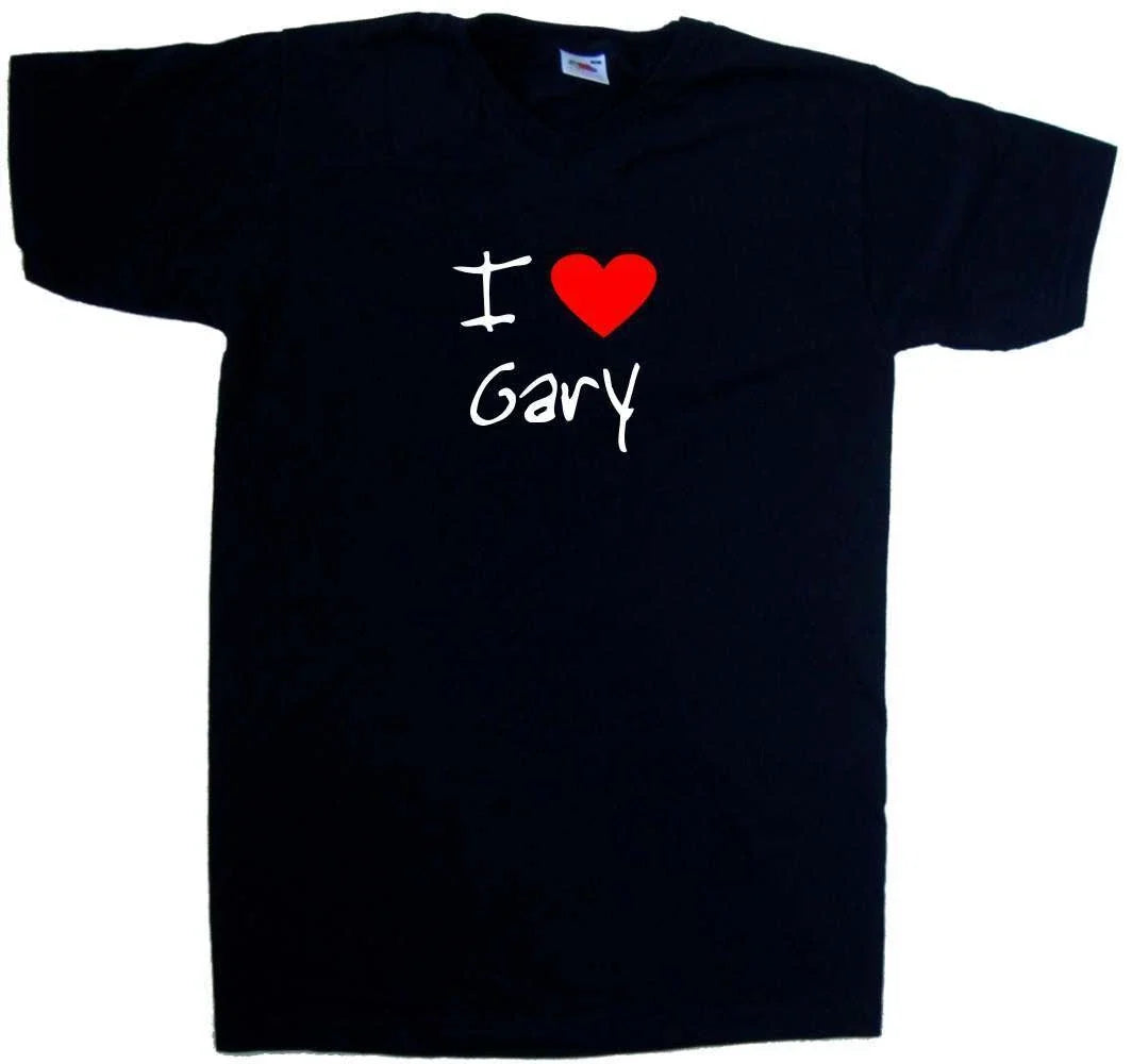 I Love Heart Gary V-Neck T-Shirt Unisex T-shirt, Sweatshirt, Hoodie, Long Sleeve Tee - T-Shirt, Sweatshirt, Hoodie