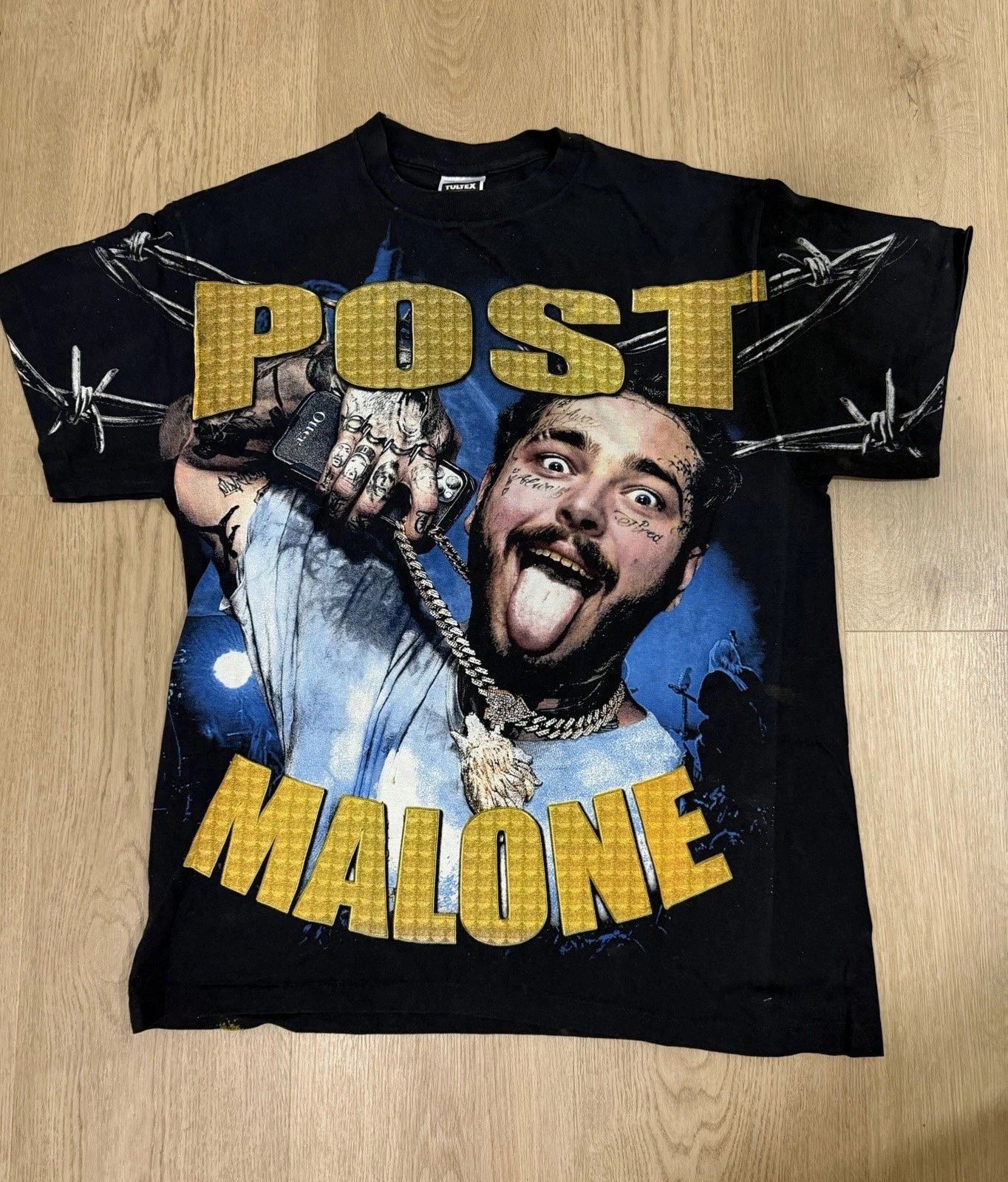 Post Malone Modern Boot AOP Shirt Tultex XL Unisex T-shirt, Sweatshirt, Hoodie, Long Sleeve Tee - T-Shirt, Sweatshirt, Hoodie