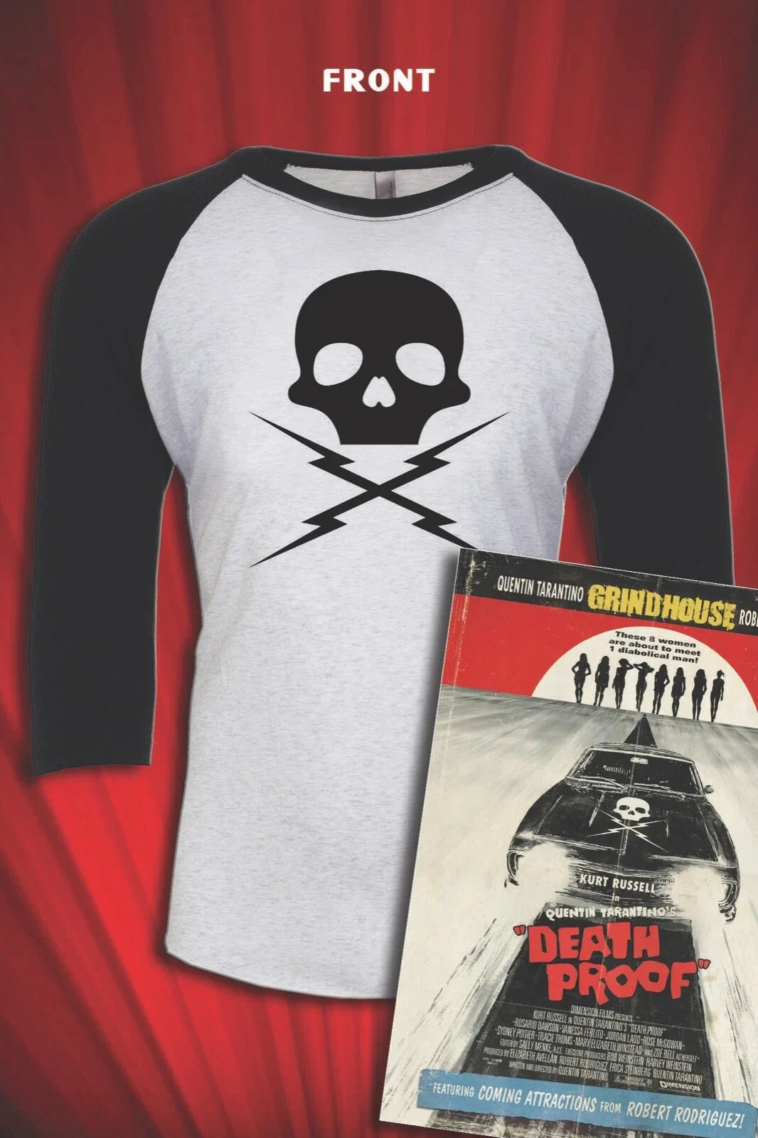 Stuntman Mike's Drive Death Proof T-SHIRT Jersey  Tarantino Unisex T-shirt, Sweatshirt, Hoodie, Long Sleeve Tee - T-Shirt, Sweatshirt, Hoodie