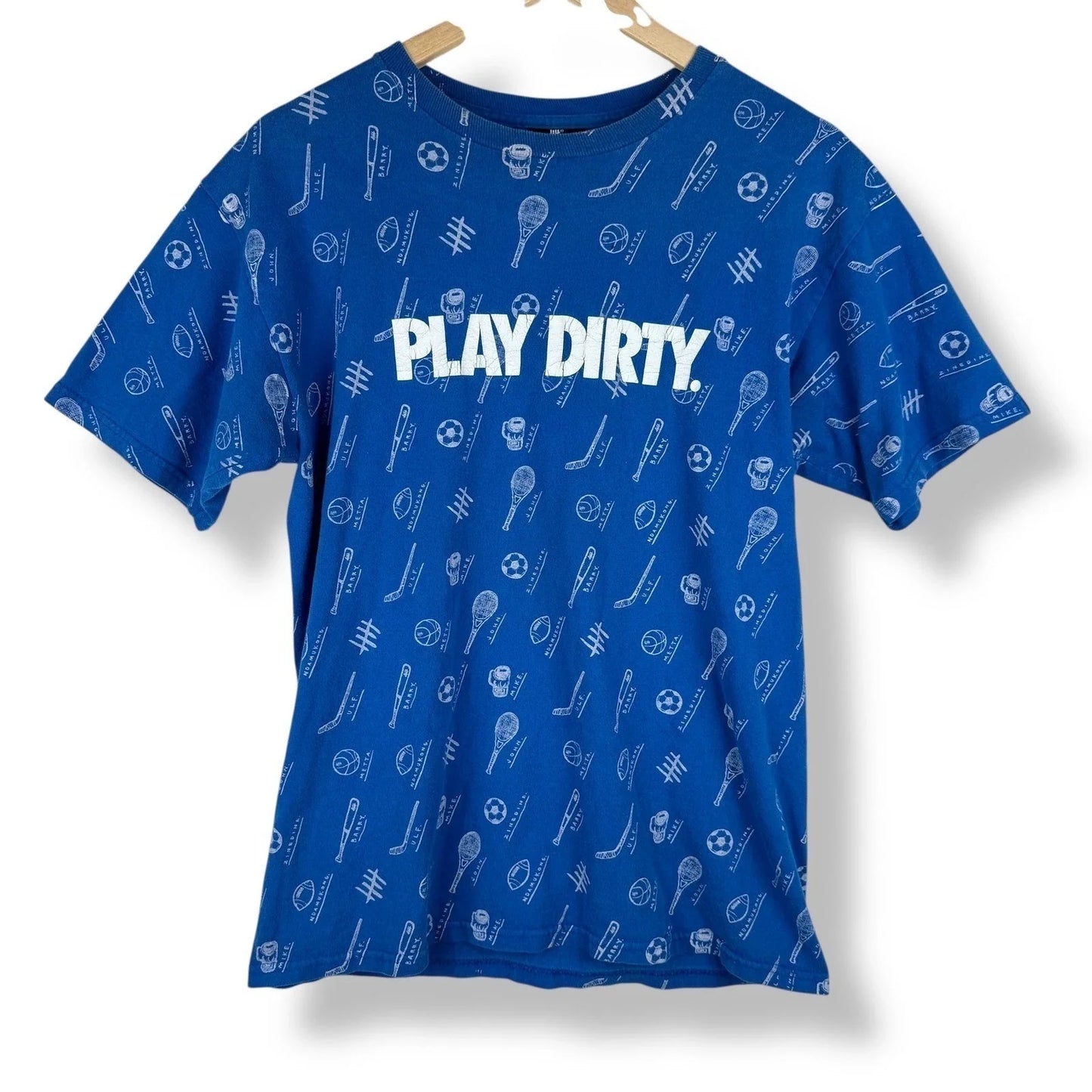 Undefeated Play Dirty T Shirt Mens Size Medium Streetwear Limited Edition Sporty Unisex T-shirt, Sweatshirt, Hoodie, Long Sleeve Tee - T-Shirt, Sweatshirt, Hoodie
