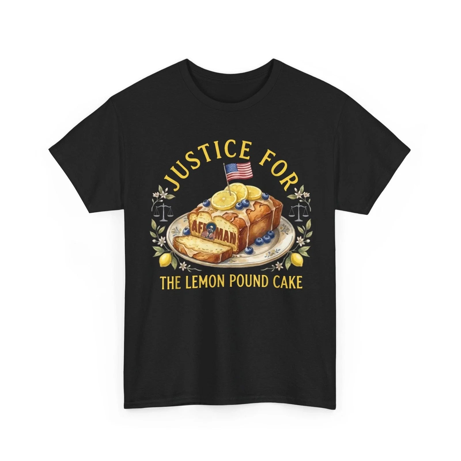 Funny Justice for Lemon Pound Cake Afroman US Flag Trendy T-Shirt Unisex T-shirt, Sweatshirt, Hoodie, Long Sleeve Tee - T-Shirt, Sweatshirt, Hoodie