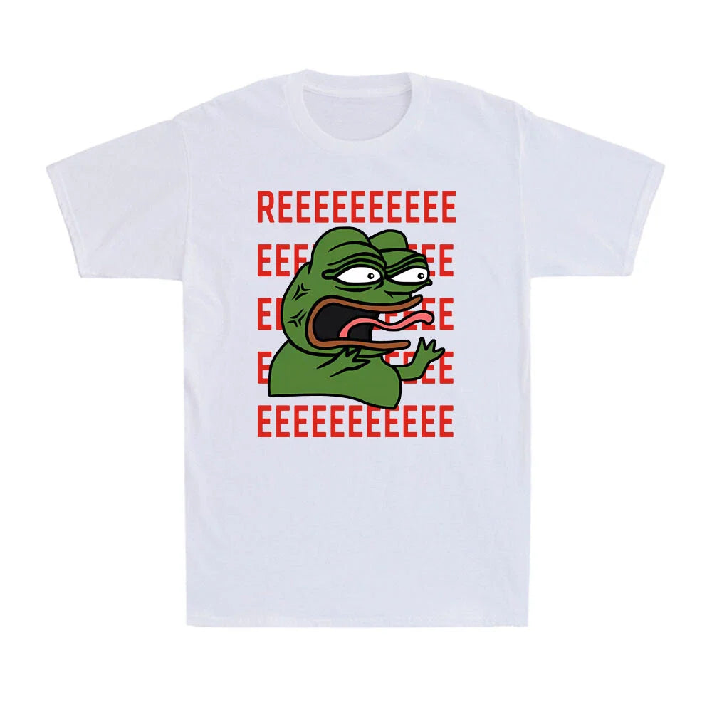 Pepe The Green Frog Animal Reeee Dank Meme Funny Novelty Gift Men's T-Shirt Unisex T-shirt, Sweatshirt, Hoodie, Long Sleeve Tee - T-Shirt, Sweatshirt, Hoodie