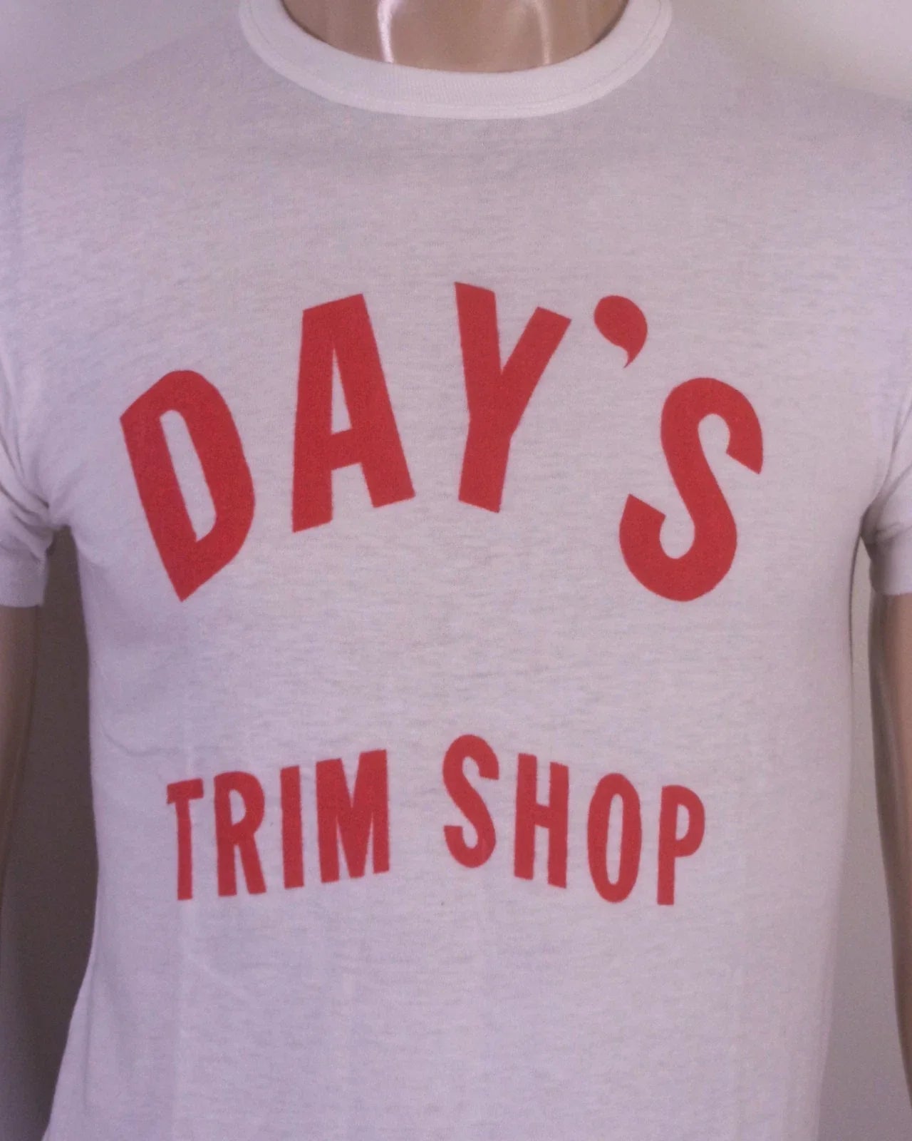 vintage 60s Hanes Day's Trim Shop T-Shirt Hot Rod Drag Racing USA sz M Unisex T-shirt, Sweatshirt, Hoodie, Long Sleeve Tee - T-Shirt, Sweatshirt, Hoodie