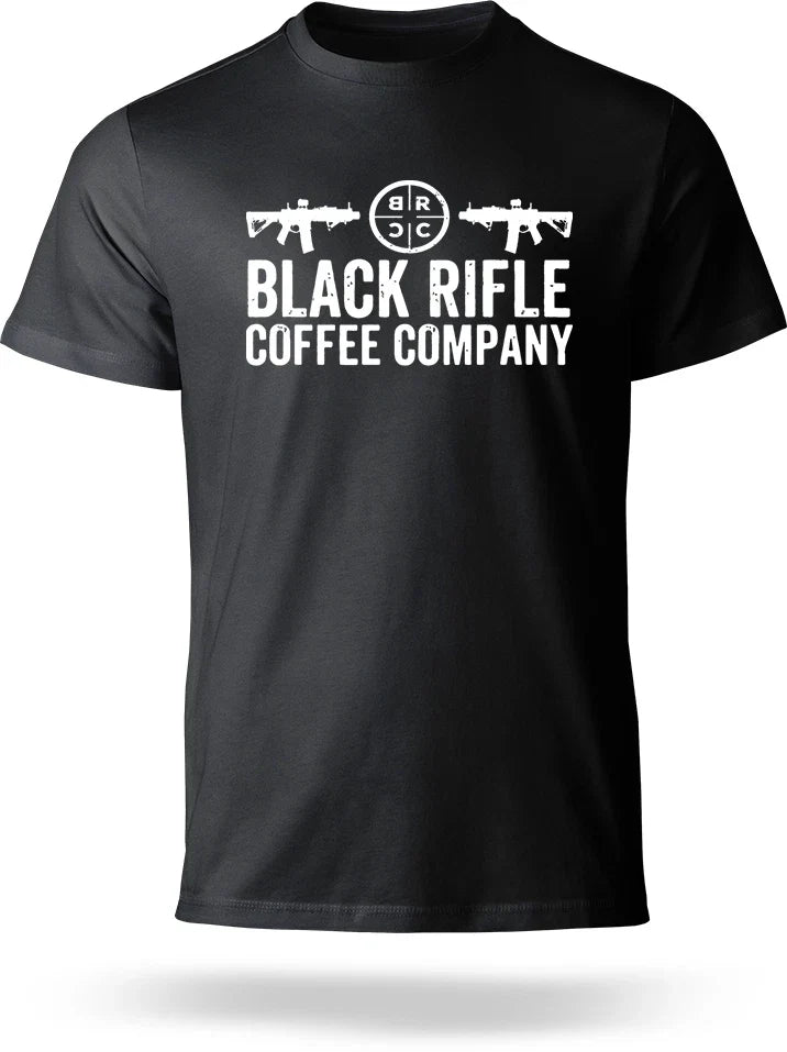 Black Rifle Coffee Company Logo Funny T shirt Made in USA Size S-5XL Unisex T-shirt, Sweatshirt, Hoodie, Long Sleeve Tee - T-Shirt, Sweatshirt, Hoodie