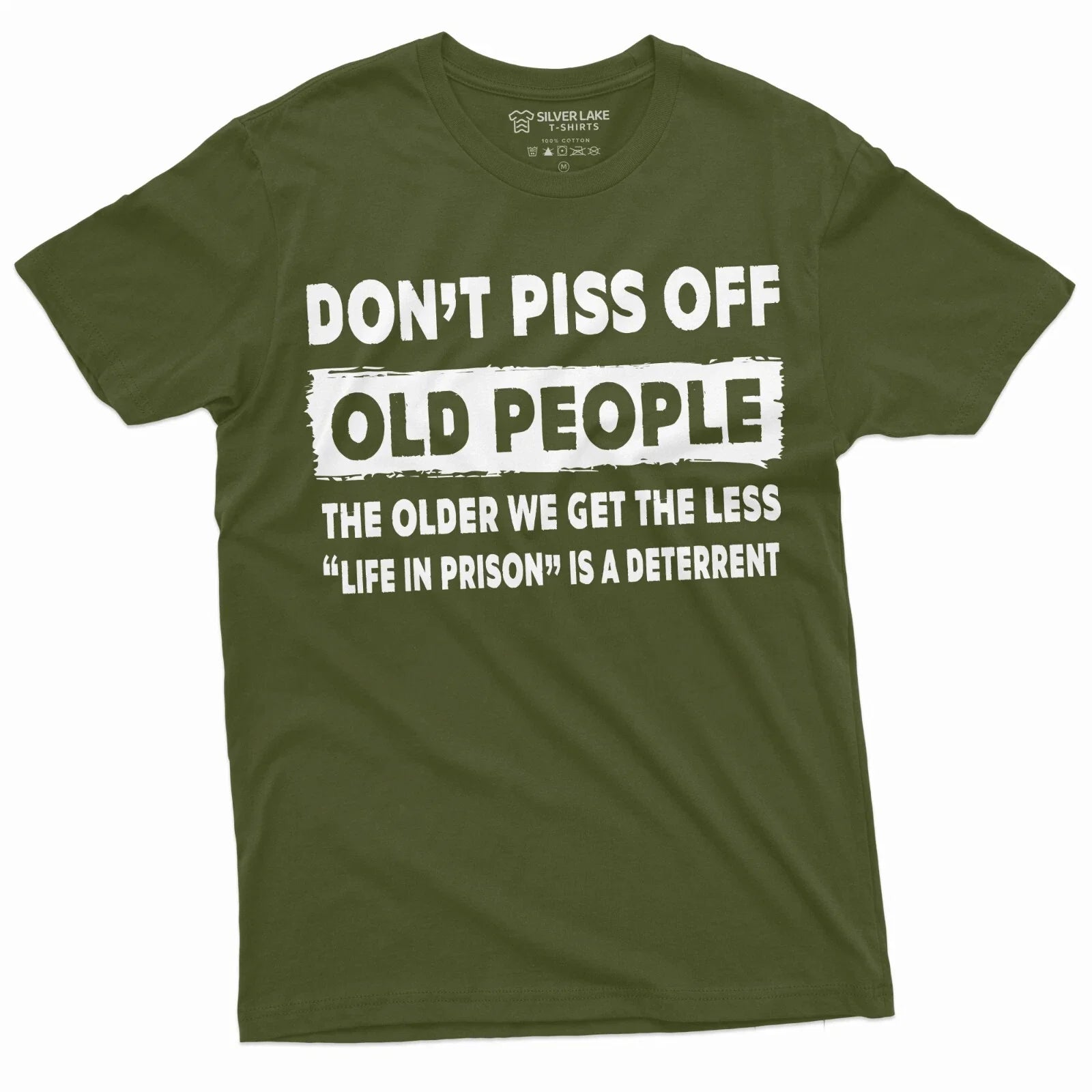 funny Dont Piss off Old People Tee Shirt Birthday Gift for Grandpa Dad Papa tee Unisex T-shirt, Sweatshirt, Hoodie, Long Sleeve Tee - T-Shirt, Sweatshirt, Hoodie