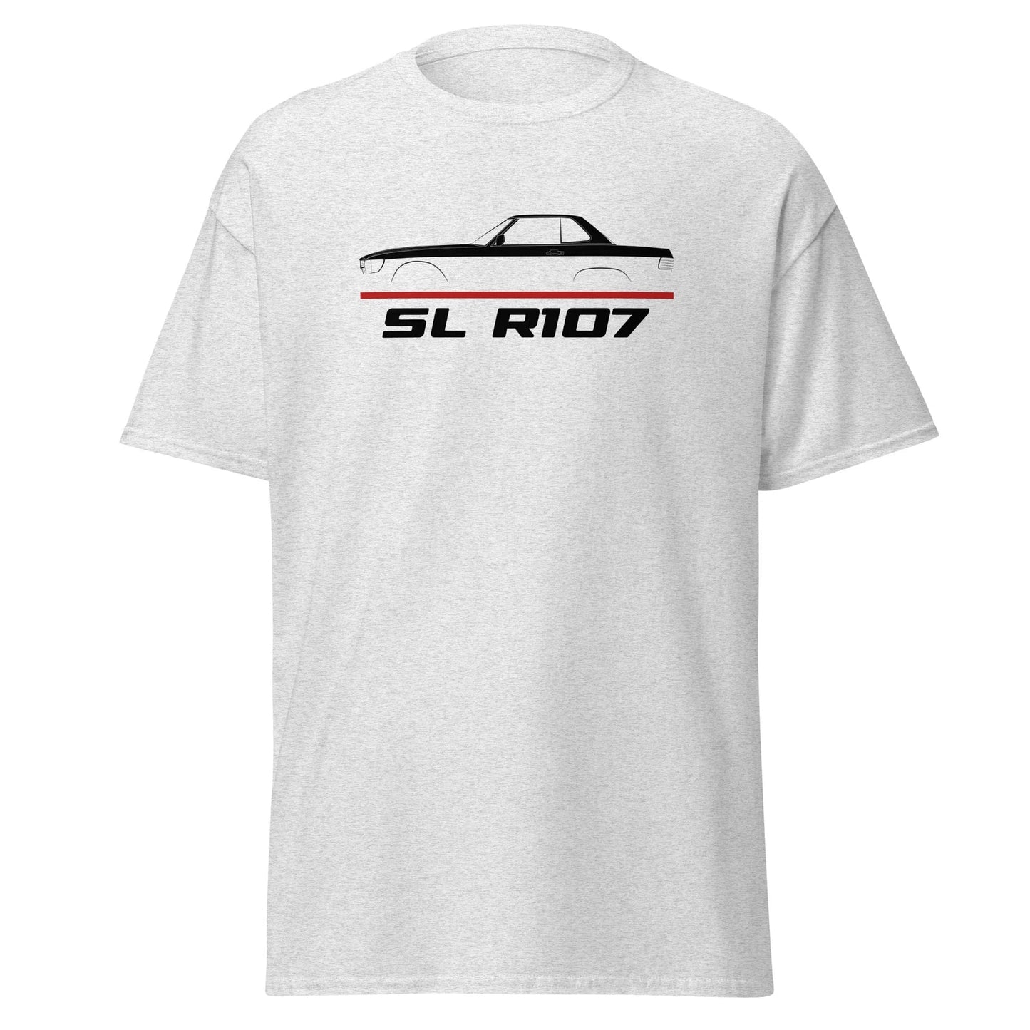 Premium T-Shirt For Mercedes SL Hardtop R107 1971-1989 Car Fans Birthday Gift Unisex T-shirt, Sweatshirt, Hoodie, Long Sleeve Tee - T-Shirt, Sweatshirt, Hoodie