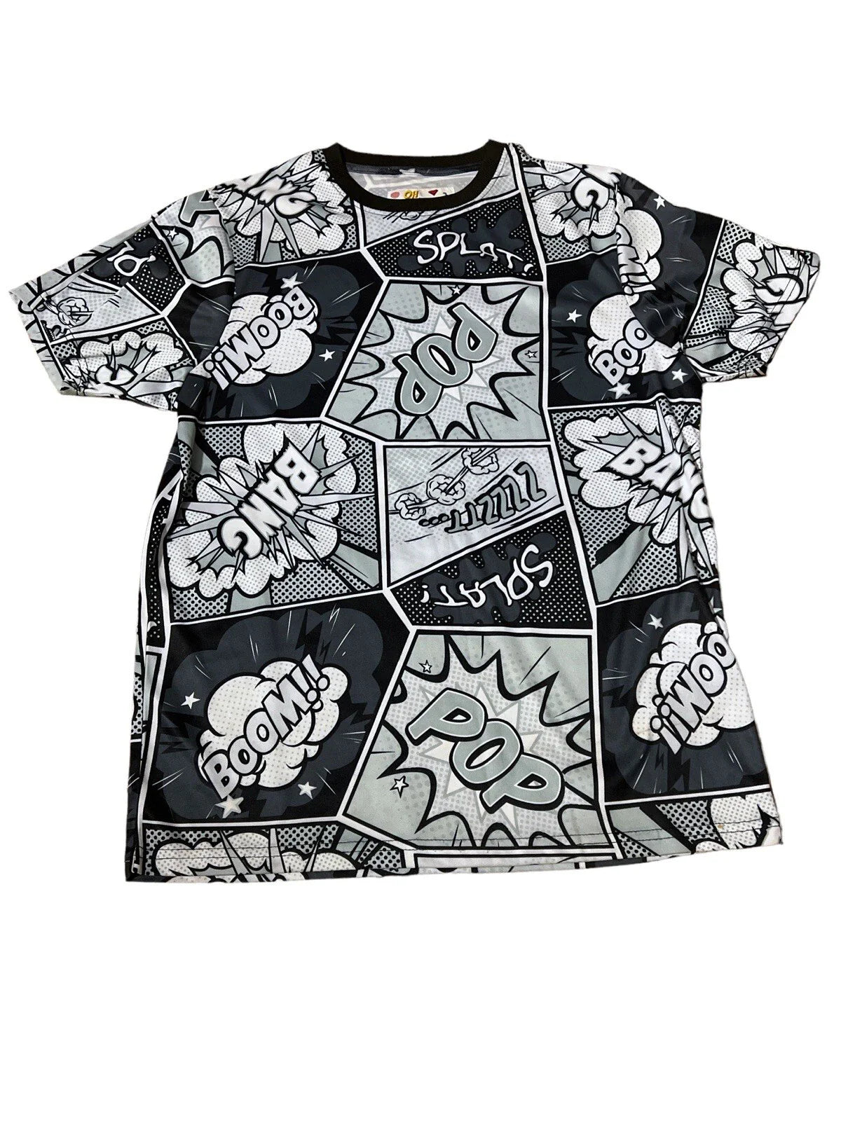 OH SNAP! Drill Clothing Co-Mens Medium-Pop Comic Art Pattern Retro 80s/90s Unisex T-shirt, Sweatshirt, Hoodie, Long Sleeve Tee - T-Shirt, Sweatshirt, Hoodie