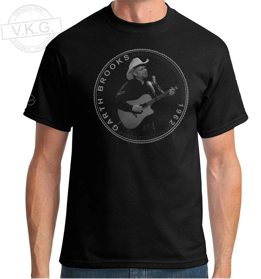 GARTH BROOKS , Country Legend Cool Coin T shirt by V.K.G. Unisex T-shirt, Sweatshirt, Hoodie, Long Sleeve Tee - T-Shirt, Sweatshirt, Hoodie