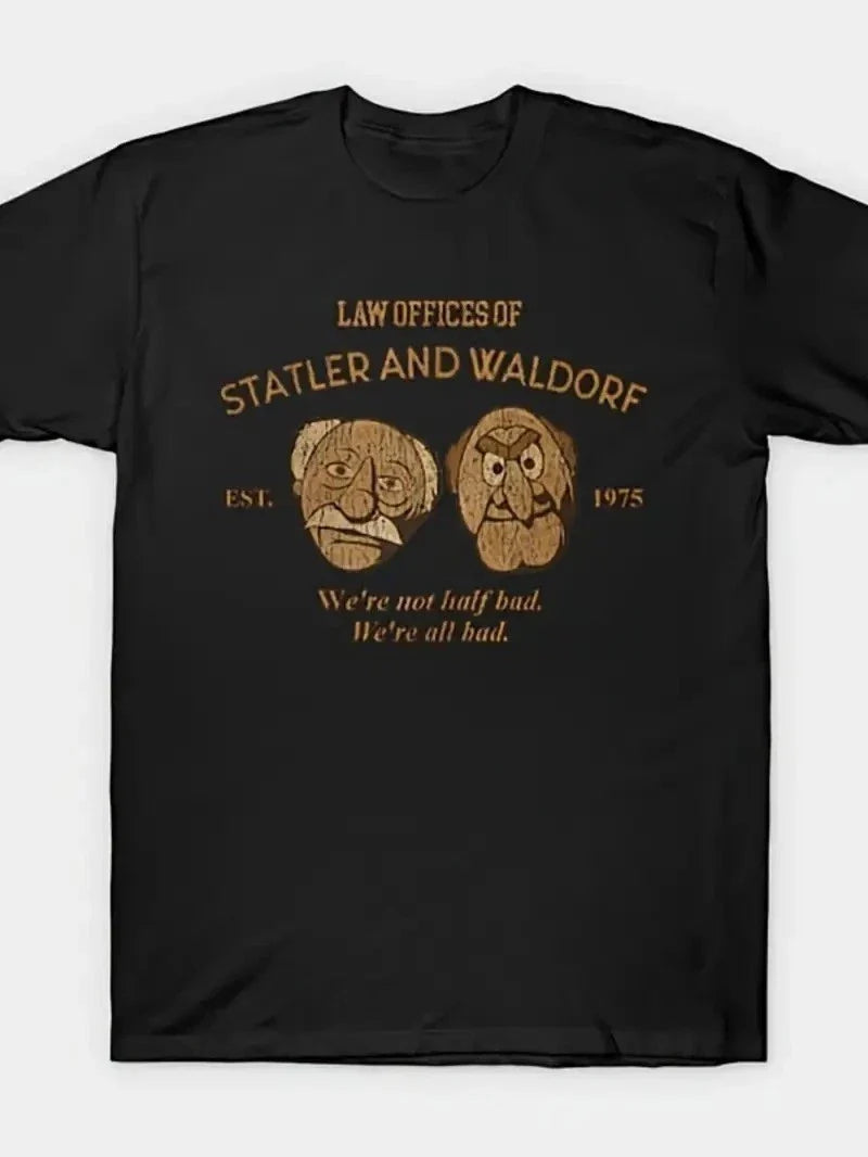 Men's Retro 70s Statler and Waldorf Graphic T-Shirt WQ7348 Unisex T-shirt, Sweatshirt, Hoodie, Long Sleeve Tee - T-Shirt, Sweatshirt, Hoodie