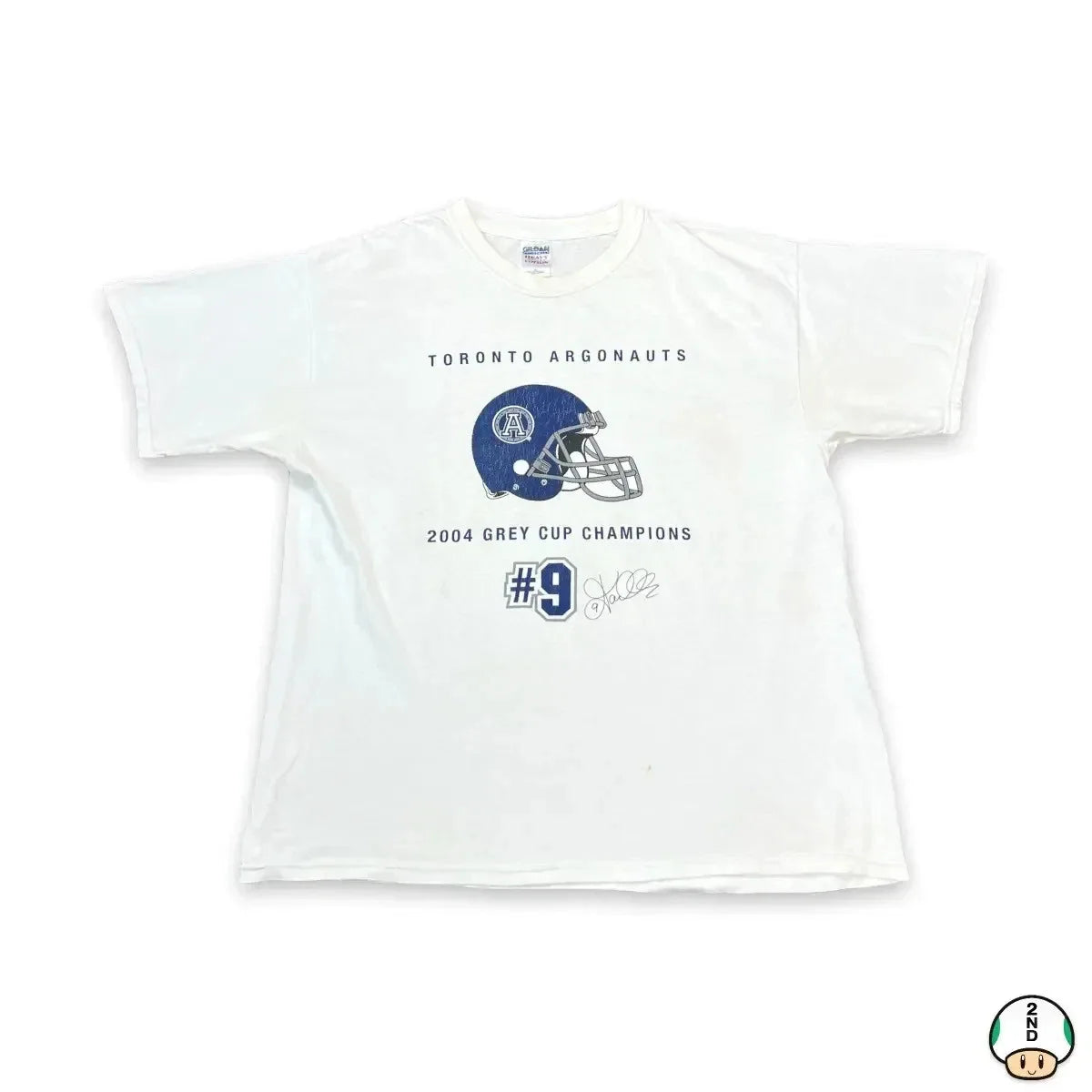 Vintage 2004 Toronto Argonauts T Shirt Mens XL White Grey Cup Champions CFL Tee Unisex T-shirt, Sweatshirt, Hoodie, Long Sleeve Tee - T-Shirt, Sweatshirt, Hoodie