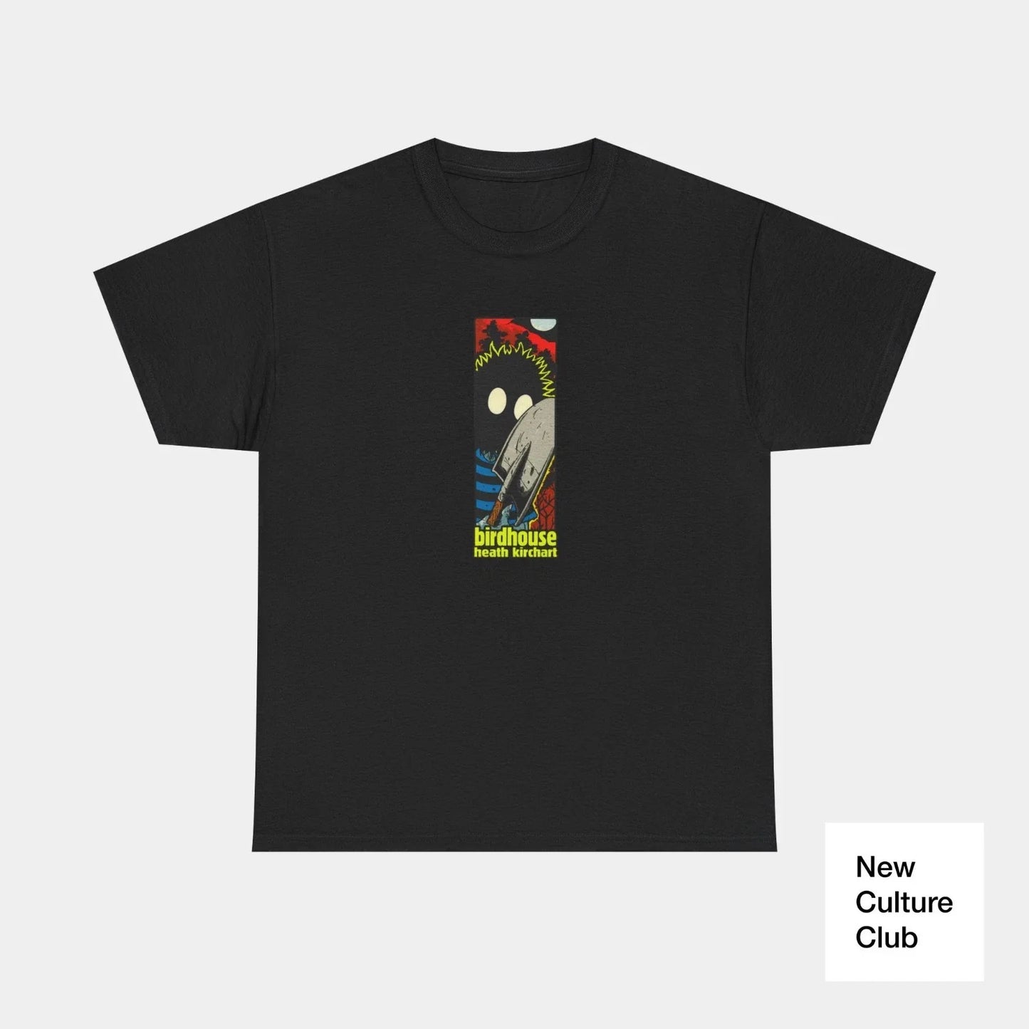 Gravedigger Heath Kirchart Birdhouse 1997 Skateboarding Classic 90s TShirt Print Unisex T-shirt, Sweatshirt, Hoodie, Long Sleeve Tee - T-Shirt, Sweatshirt, Hoodie