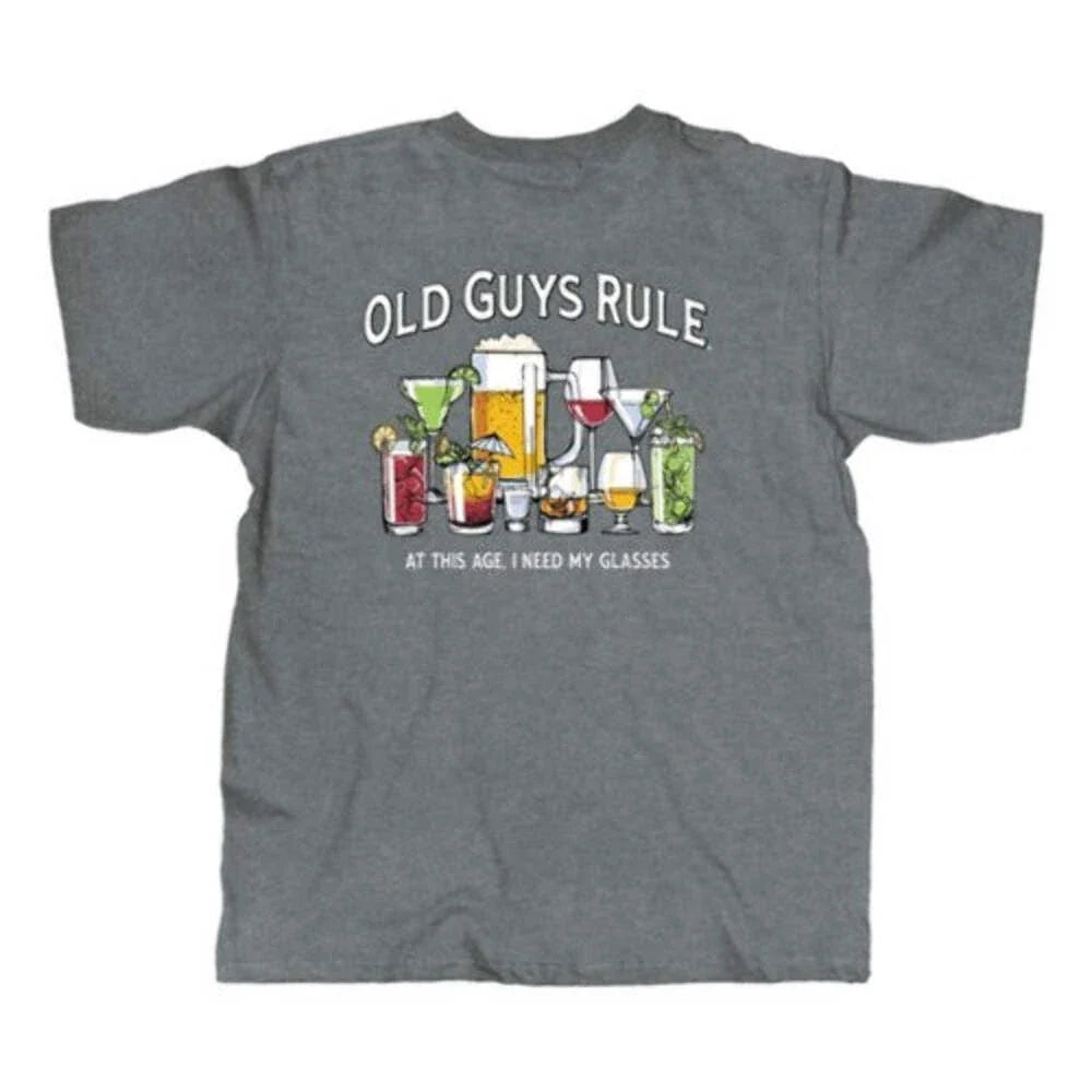 Old Guys Rule OG2251 - Glasses Short-Sleeve T-Shirt - Graphite Heather Unisex T-shirt, Sweatshirt, Hoodie, Long Sleeve Tee - T-Shirt, Sweatshirt, Hoodie