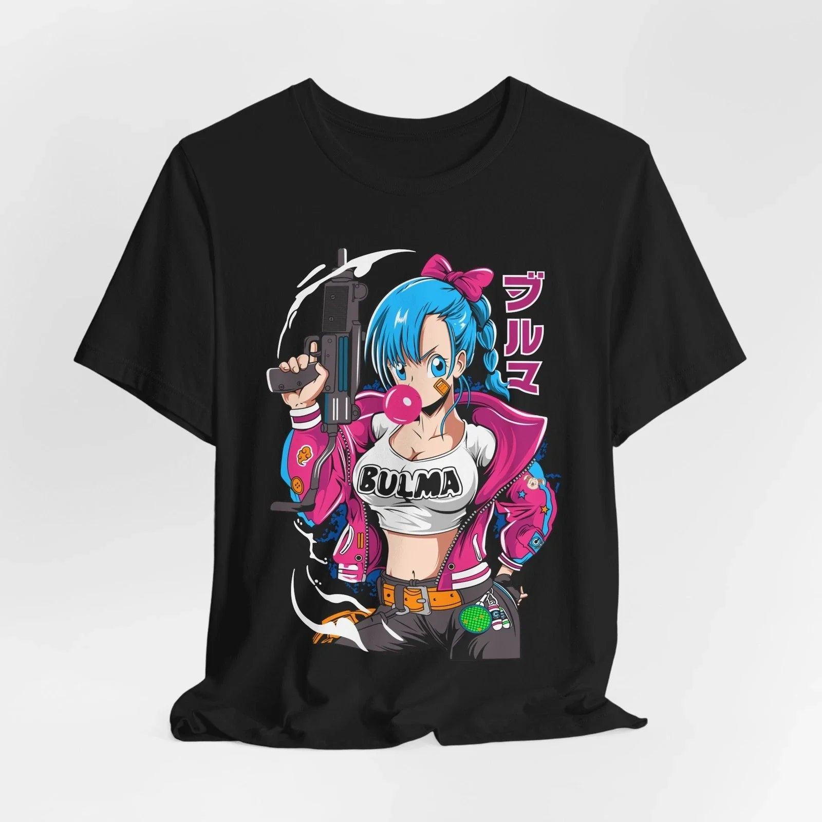 Bulma Anime inspired Character Tee | Blue-Haired Manga Girl T-Shirt Unisex T-shirt, Sweatshirt, Hoodie, Long Sleeve Tee - T-Shirt, Sweatshirt, Hoodie