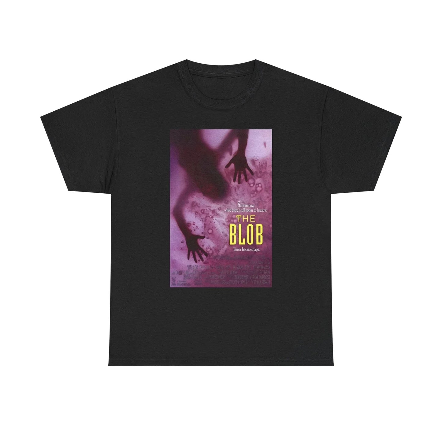 The Blob 1988 Retro Horror Movie Poster T-shirt, Movie Buff Gift Unisex T-shirt, Sweatshirt, Hoodie, Long Sleeve Tee - T-Shirt, Sweatshirt, Hoodie