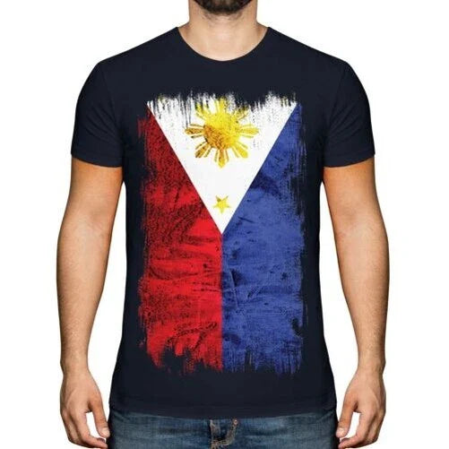 Philippines Grunge Flag T-Shirt Tee Philippines Filipinos Filipinos Unisex T-shirt, Sweatshirt, Hoodie, Long Sleeve Tee - T-Shirt, Sweatshirt, Hoodie