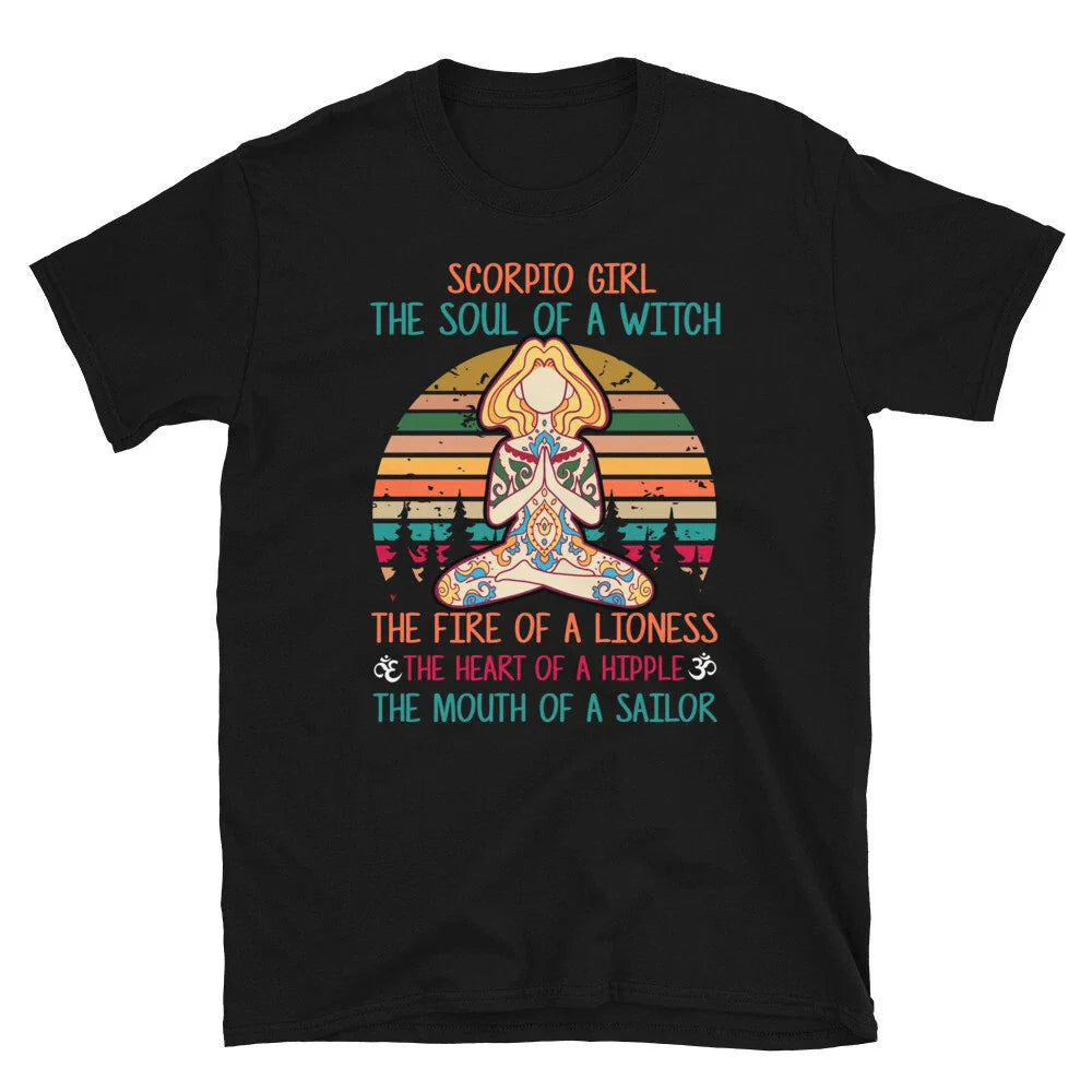 Scorpio Girl Sassy Sarcastic Yoga Joke Unisex T-shirt, Sweatshirt, Hoodie, Long Sleeve Tee - T-Shirt, Sweatshirt, Hoodie
