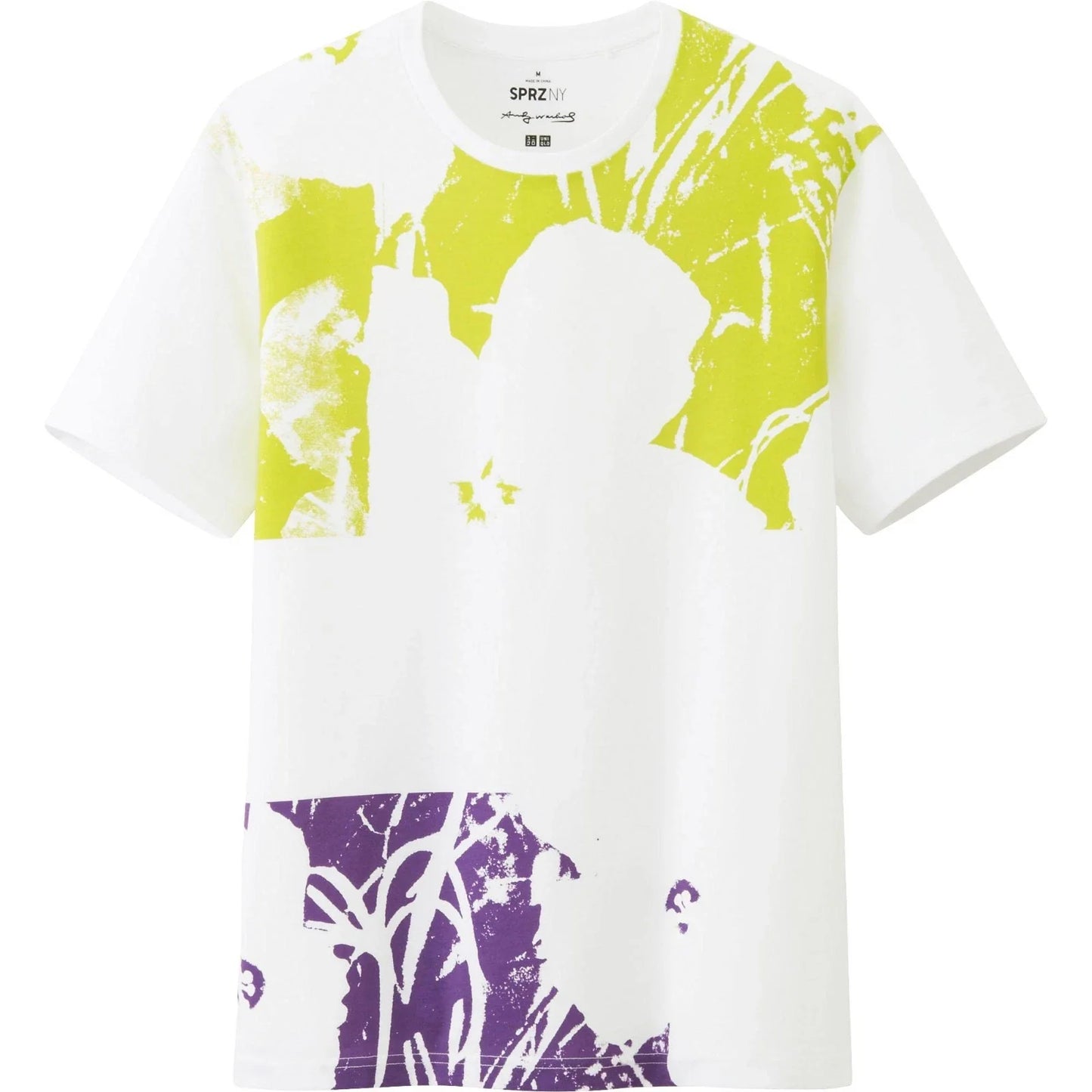 ANDY WARHOL x UNIQLO 'Flowers', 1970/2015 SPRZ NY Art T-Shirt SMALL White *NWT* Unisex T-shirt, Sweatshirt, Hoodie, Long Sleeve Tee - T-Shirt, Sweatshirt, Hoodie