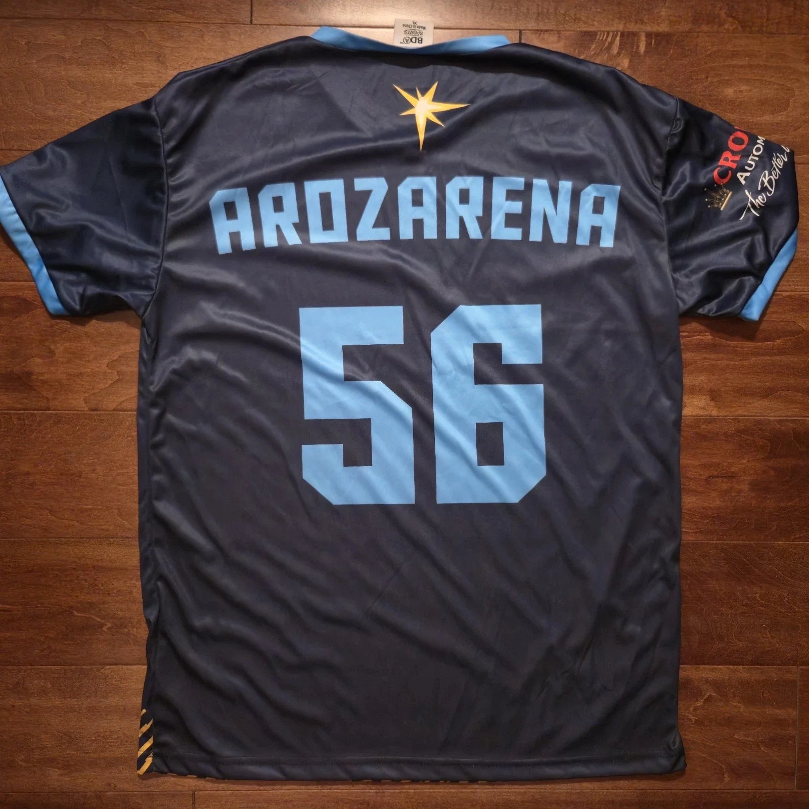Randy Arozarena #56 Tampa Bay Rays Mens Soccer Jersey XL PROMO MLB Mexico Unisex T-shirt, Sweatshirt, Hoodie, Long Sleeve Tee - T-Shirt, Sweatshirt, Hoodie