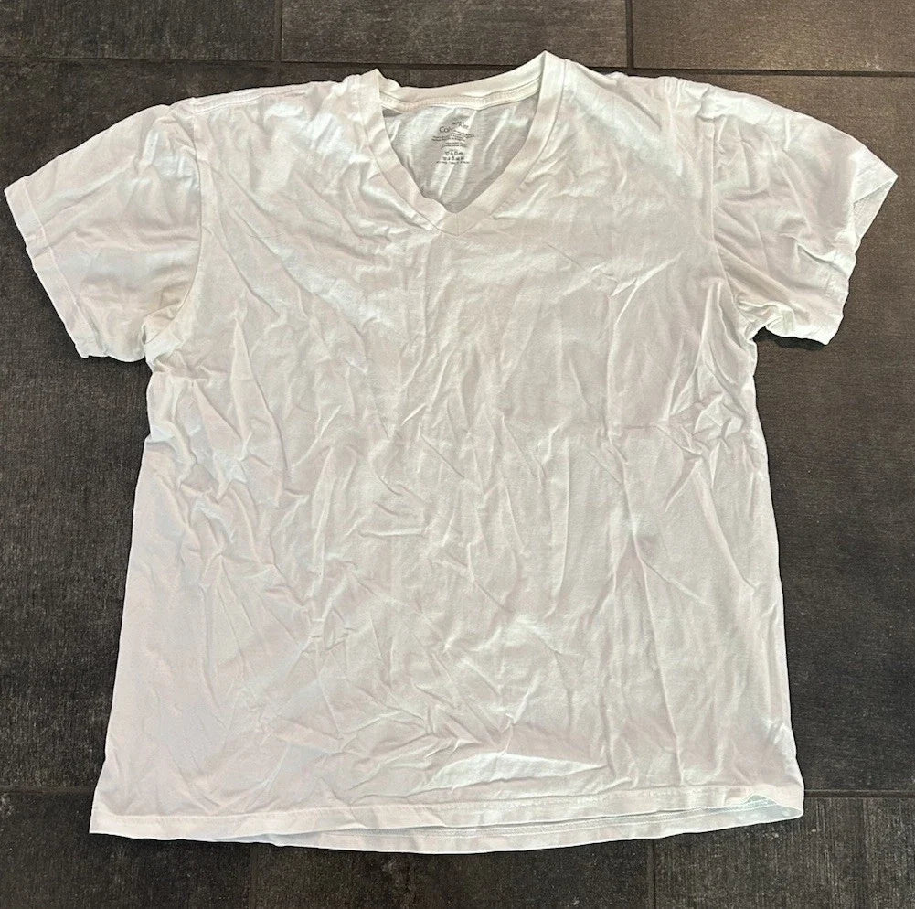 Calvin Klein V-Neck White TShirt Men's Size Medium Unisex T-shirt, Sweatshirt, Hoodie, Long Sleeve Tee - T-Shirt, Sweatshirt, Hoodie