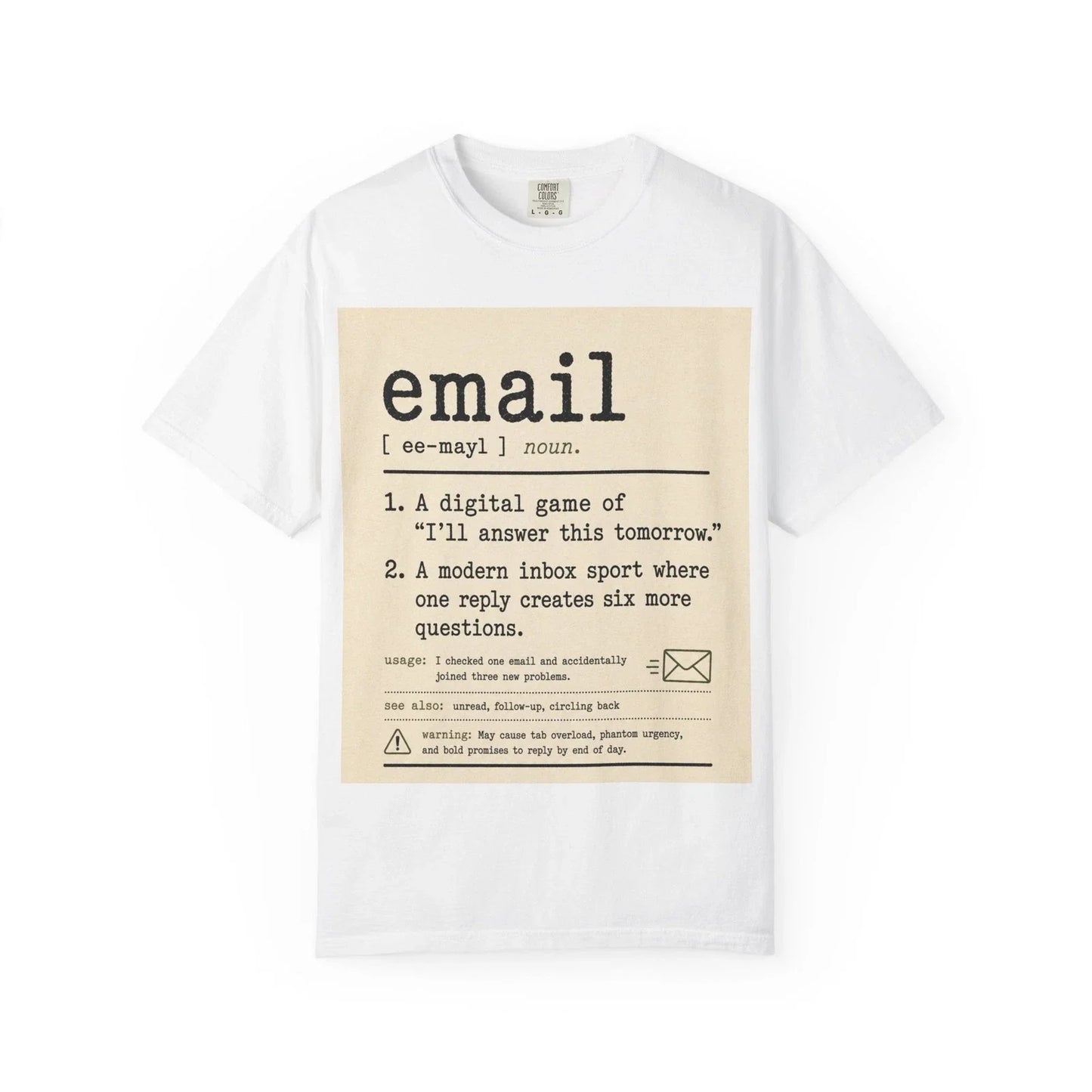 Funny Email Definition Shirt | Office Humor Dictionary Coworker Gift Unisex T-shirt, Sweatshirt, Hoodie, Long Sleeve Tee - T-Shirt, Sweatshirt, Hoodie