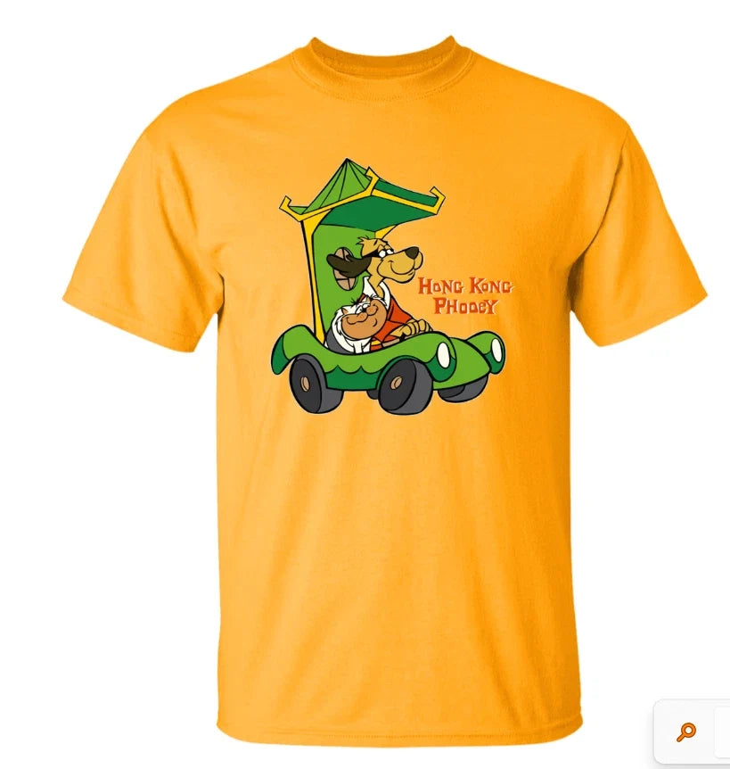 Hong Kong Phooey retro helicopter Saturday morning funny logo T-Shirt tee Unisex Unisex T-shirt, Sweatshirt, Hoodie, Long Sleeve Tee - T-Shirt, Sweatshirt, Hoodie