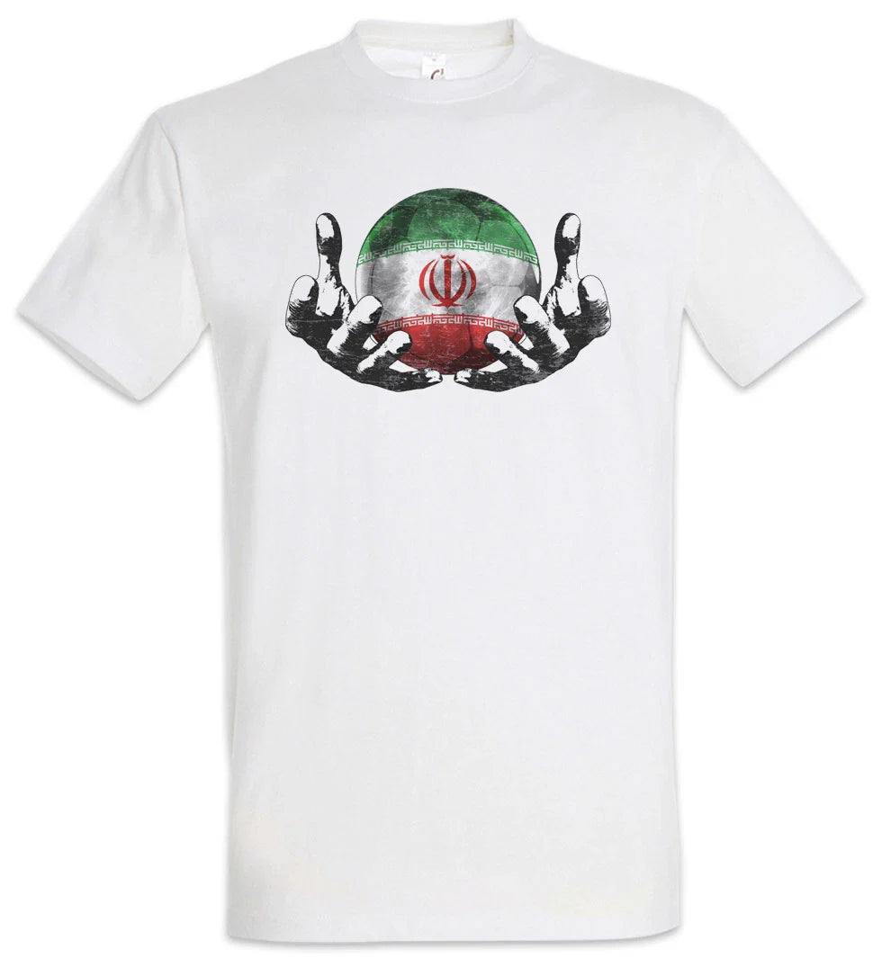 Iran Football Magic Ball T-Shirt Iranian Soccer Flag Banner World Championship Unisex T-shirt, Sweatshirt, Hoodie, Long Sleeve Tee - T-Shirt, Sweatshirt, Hoodie