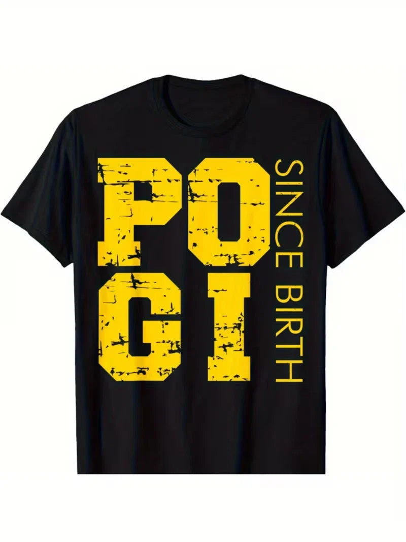 Funny Filipino 'Pinoy Pogi Since Birth' Men's Cotton T-Shirt - Black with Bold Y Unisex T-shirt, Sweatshirt, Hoodie, Long Sleeve Tee - T-Shirt, Sweatshirt, Hoodie