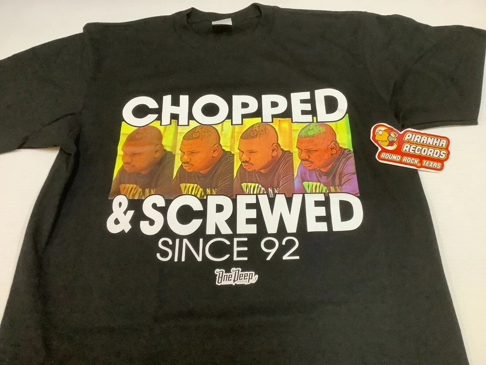 Chopped & Screwed Since 92 One Deep Dream or Shaka Piranha Records M-3XL Unisex T-shirt, Sweatshirt, Hoodie, Long Sleeve Tee - T-Shirt, Sweatshirt, Hoodie