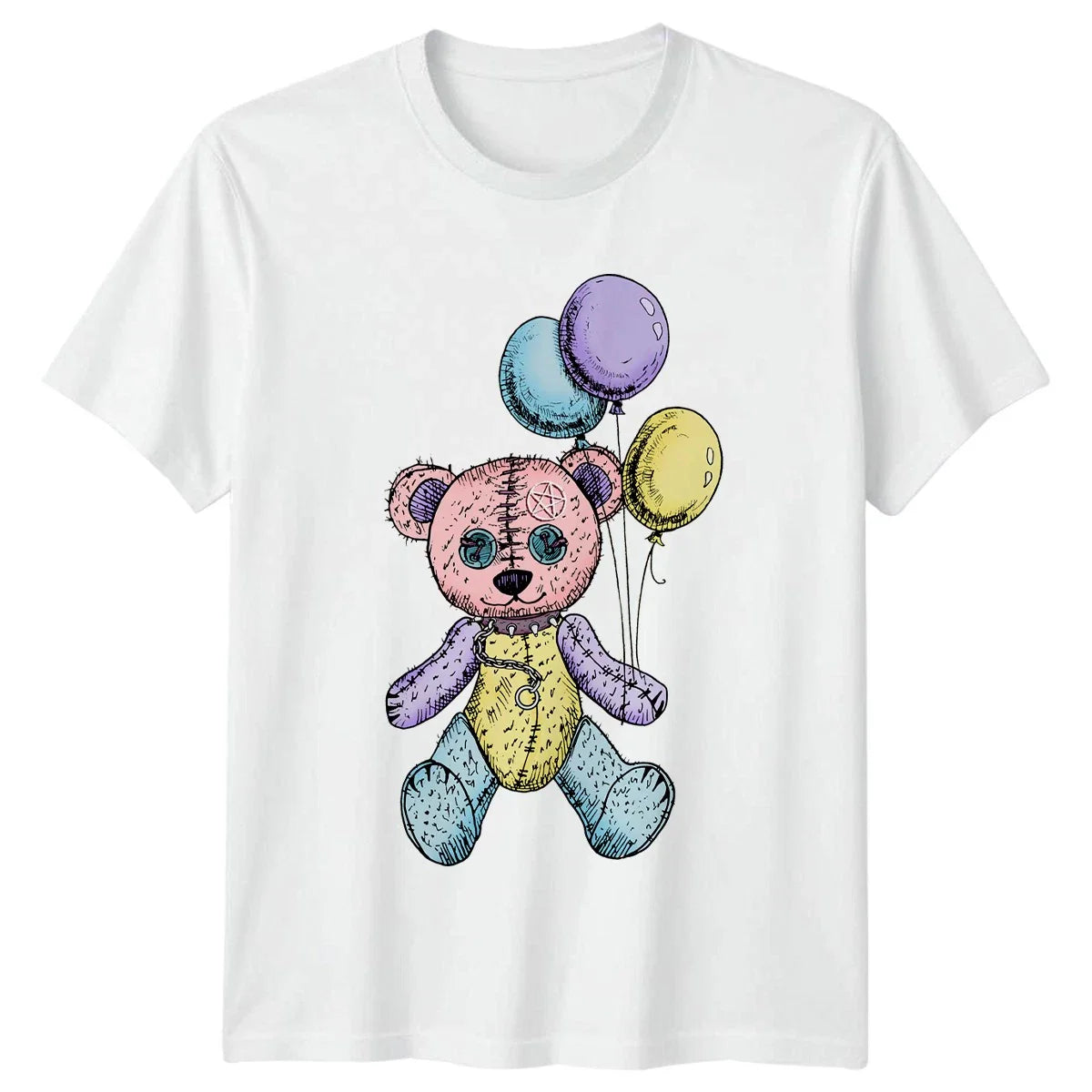Creepy Cute Pastel Goth Bear T-Shirt Pastel Goth Goth Fashion Birthday Gift Unisex T-shirt, Sweatshirt, Hoodie, Long Sleeve Tee - T-Shirt, Sweatshirt, Hoodie