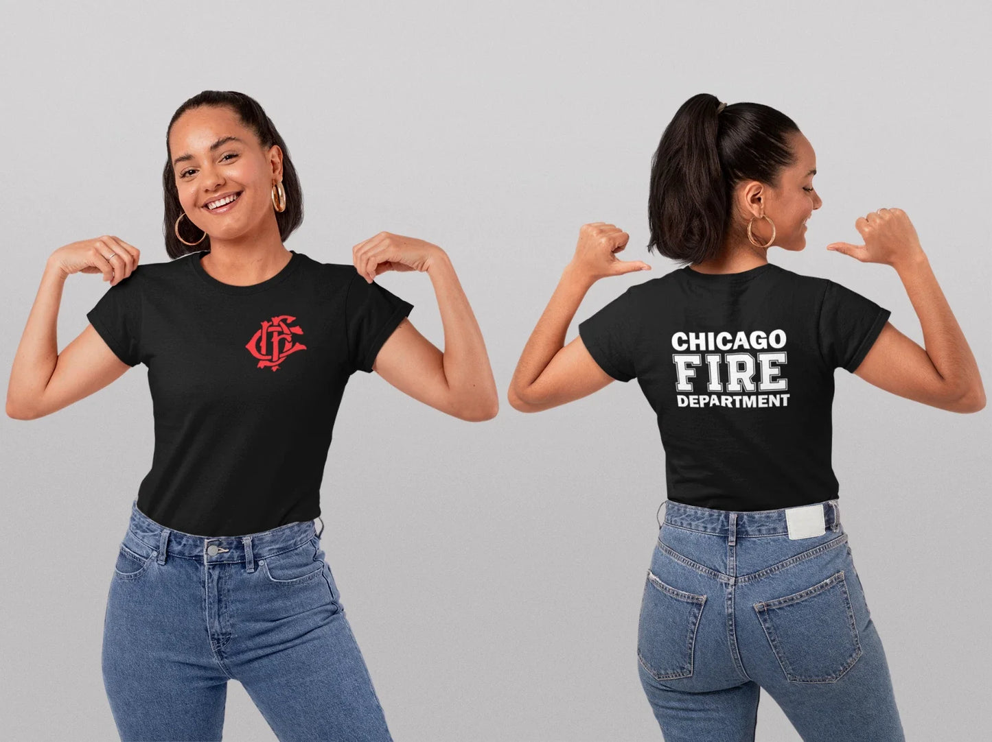 Chicago Fire Department Shirt Unisex T-shirt, Sweatshirt, Hoodie, Long Sleeve Tee - T-Shirt, Sweatshirt, Hoodie