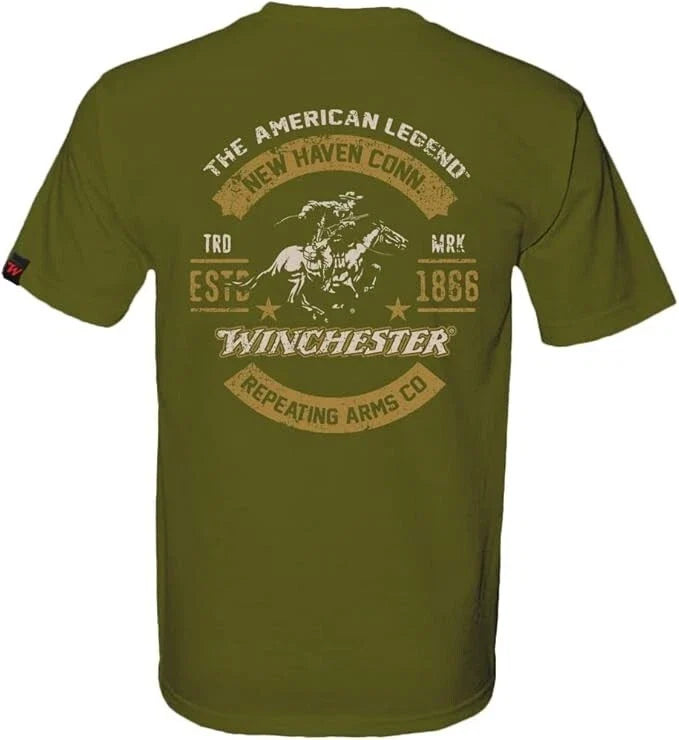 Winchester Pro - The American Rider Mens T-shirt Unisex T-shirt, Sweatshirt, Hoodie, Long Sleeve Tee - T-Shirt, Sweatshirt, Hoodie